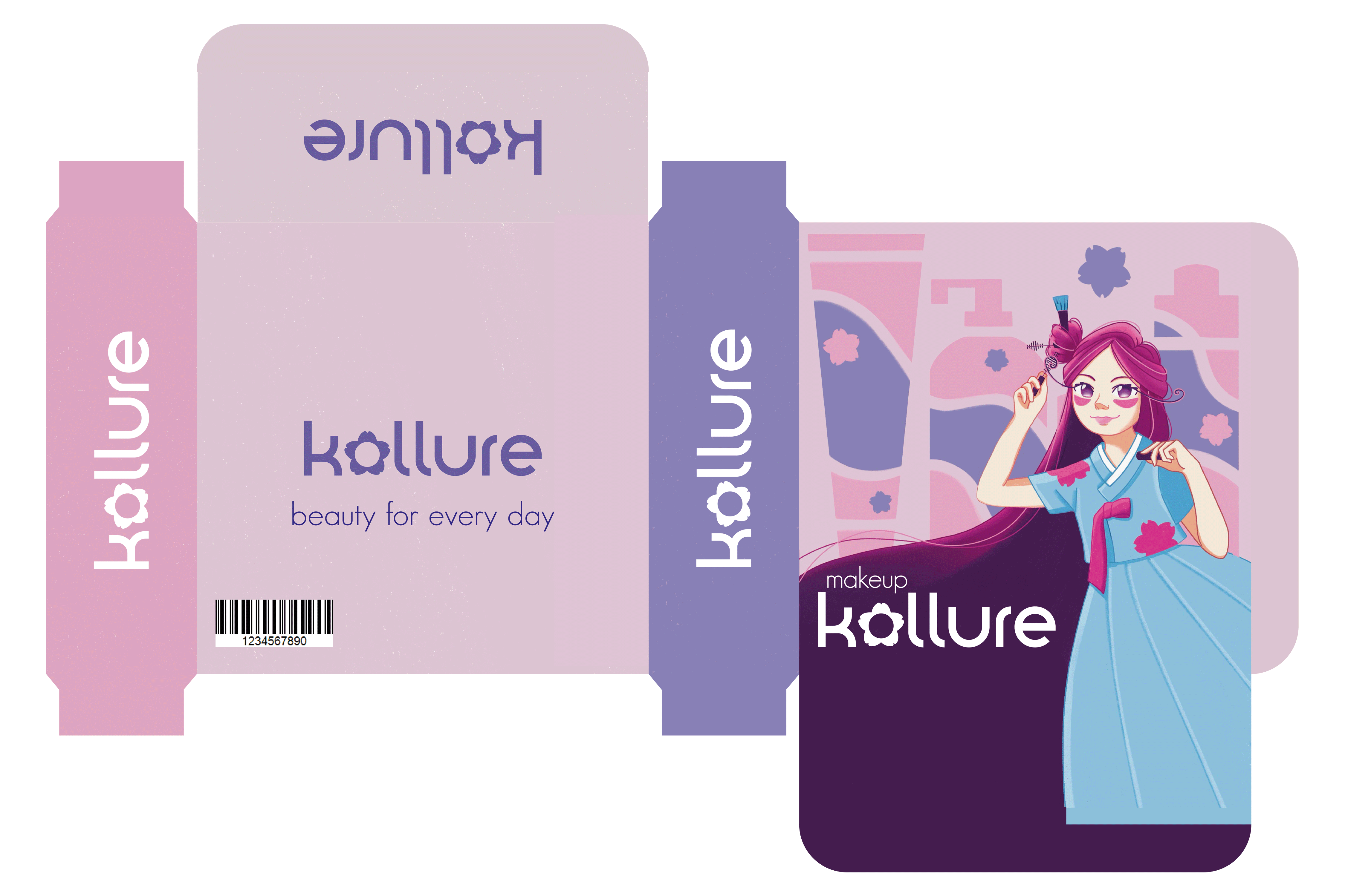 KOLLURE | Упаковка и маскот — Изображение №10 — Брендинг, Иллюстрация на Dprofile