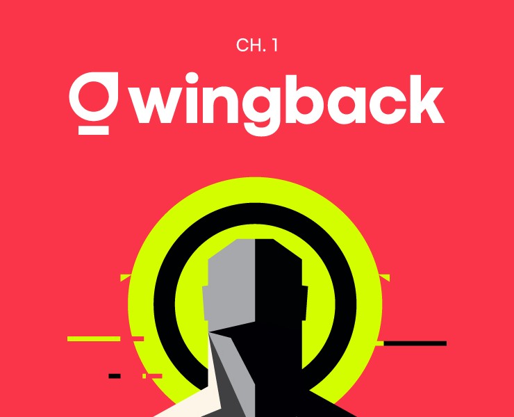 Wingback Chapter I — The Brand Development — Брендинг, Иллюстрация на Dprofile
