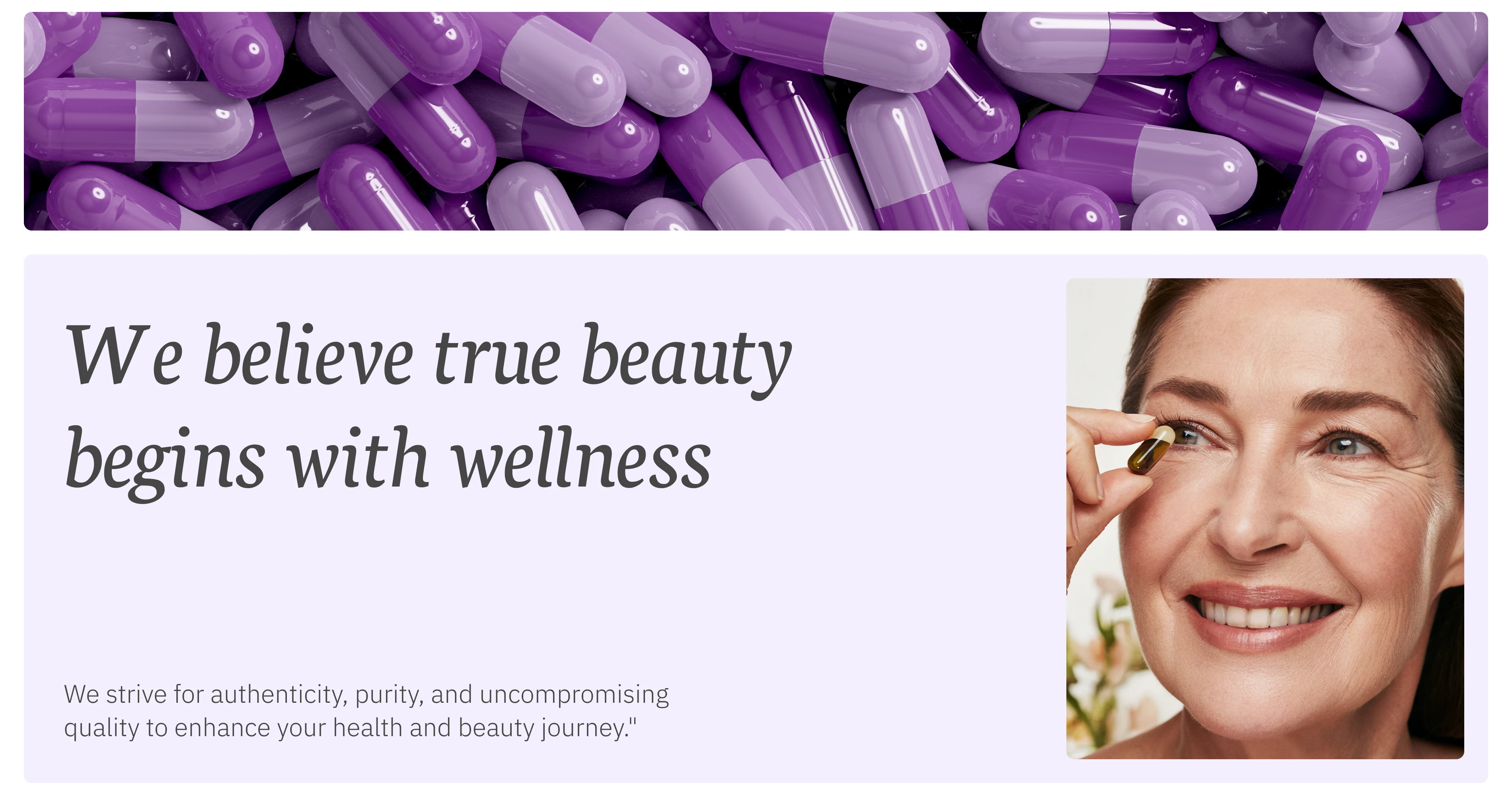 Glowing Co – Wellness & Beauty E-commerce Website — Изображение №4 — Интерфейсы, Брендинг на Dprofile
