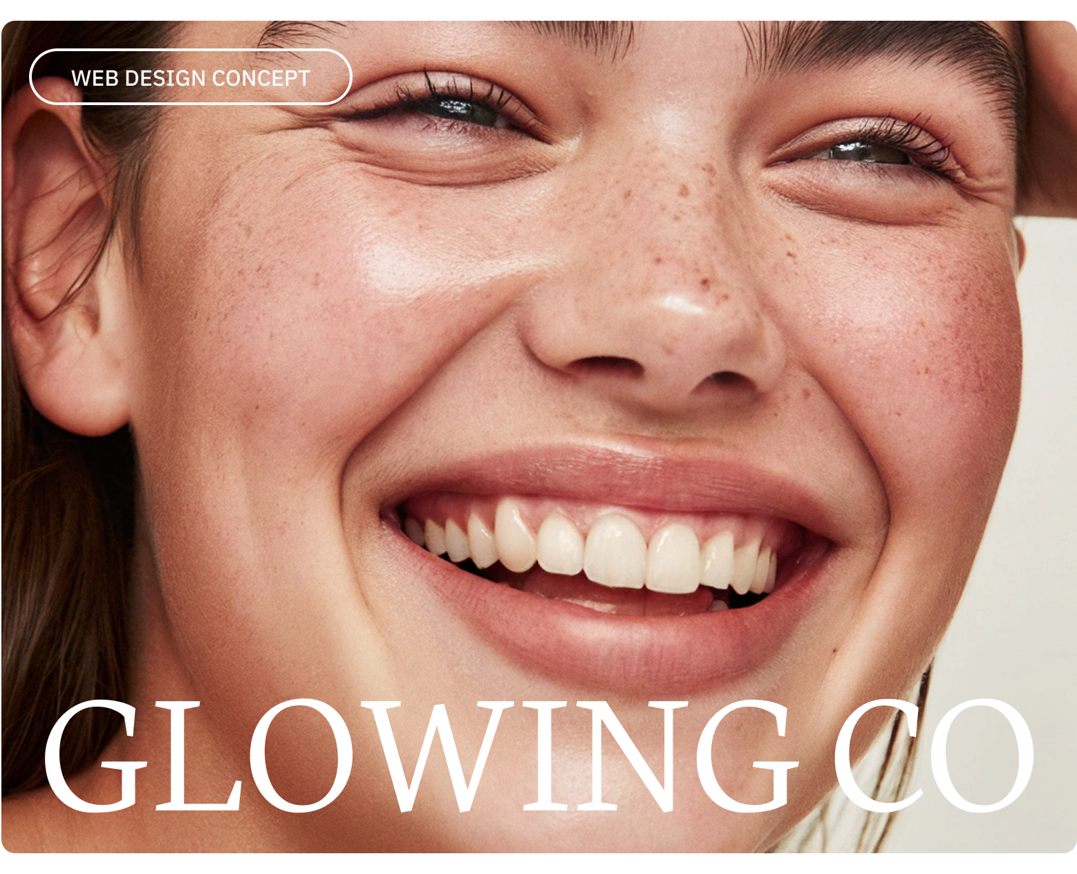 Glowing Co – Wellness & Beauty E-commerce Website — Интерфейсы, Брендинг на Dprofile