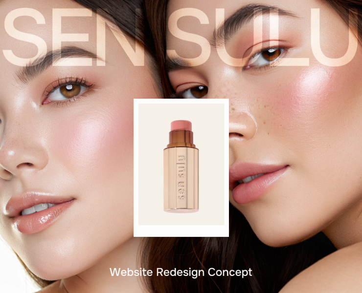 Sen Sulu | Beauty E-commerce Website Redesign на Dprofile