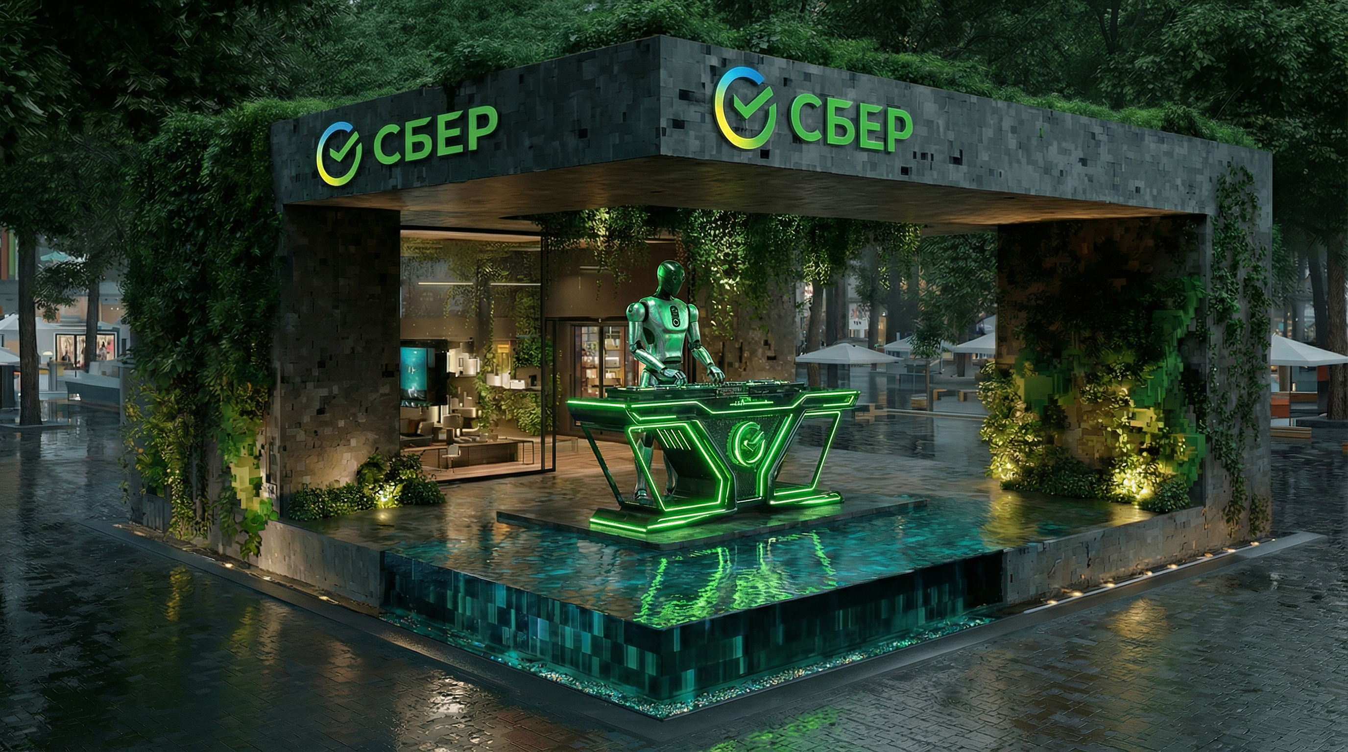Робот Грин от Сбер ГигаЧат — Изображение №1 — Нейро на Dprofile