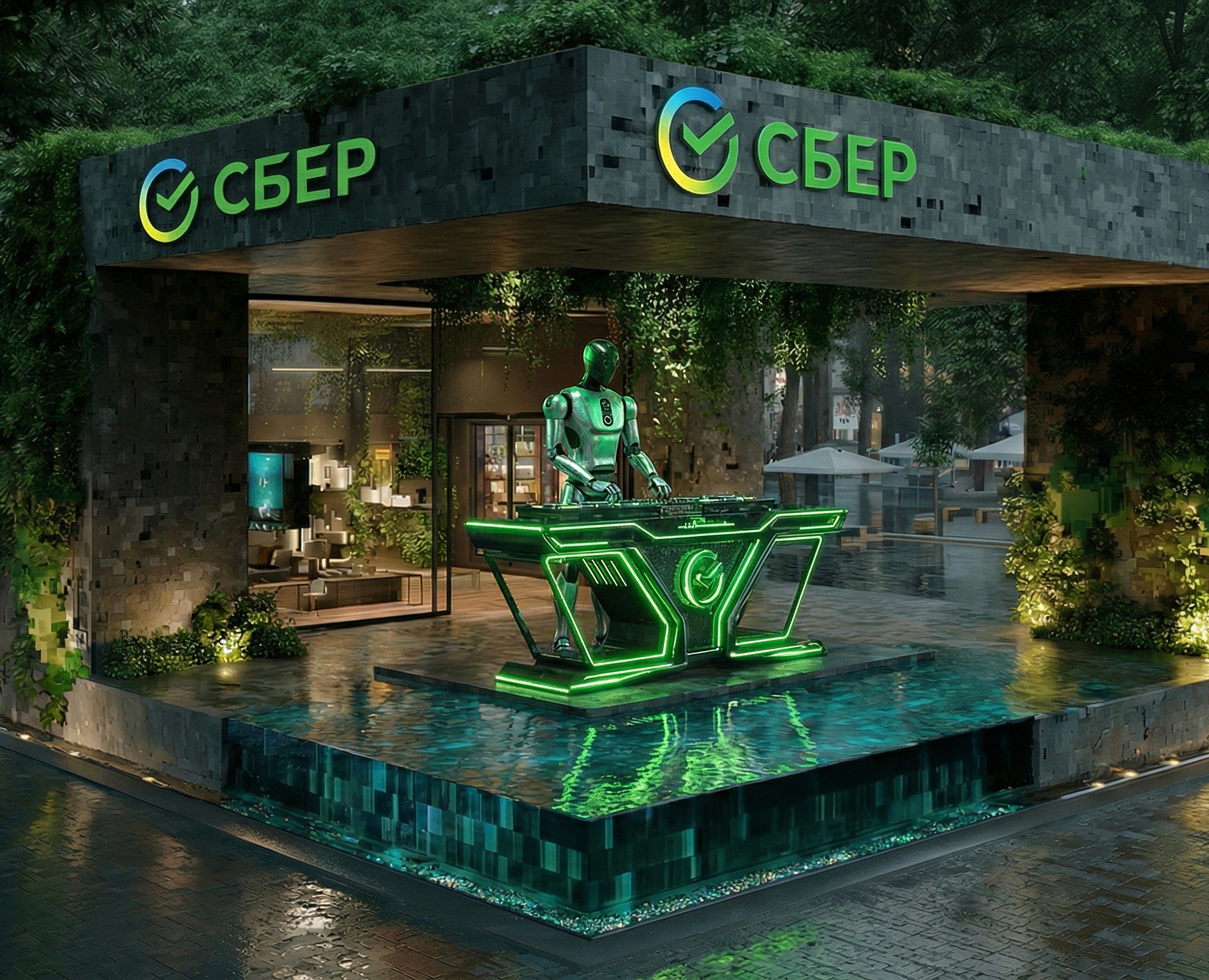 Робот Грин от Сбер ГигаЧат на Dprofile