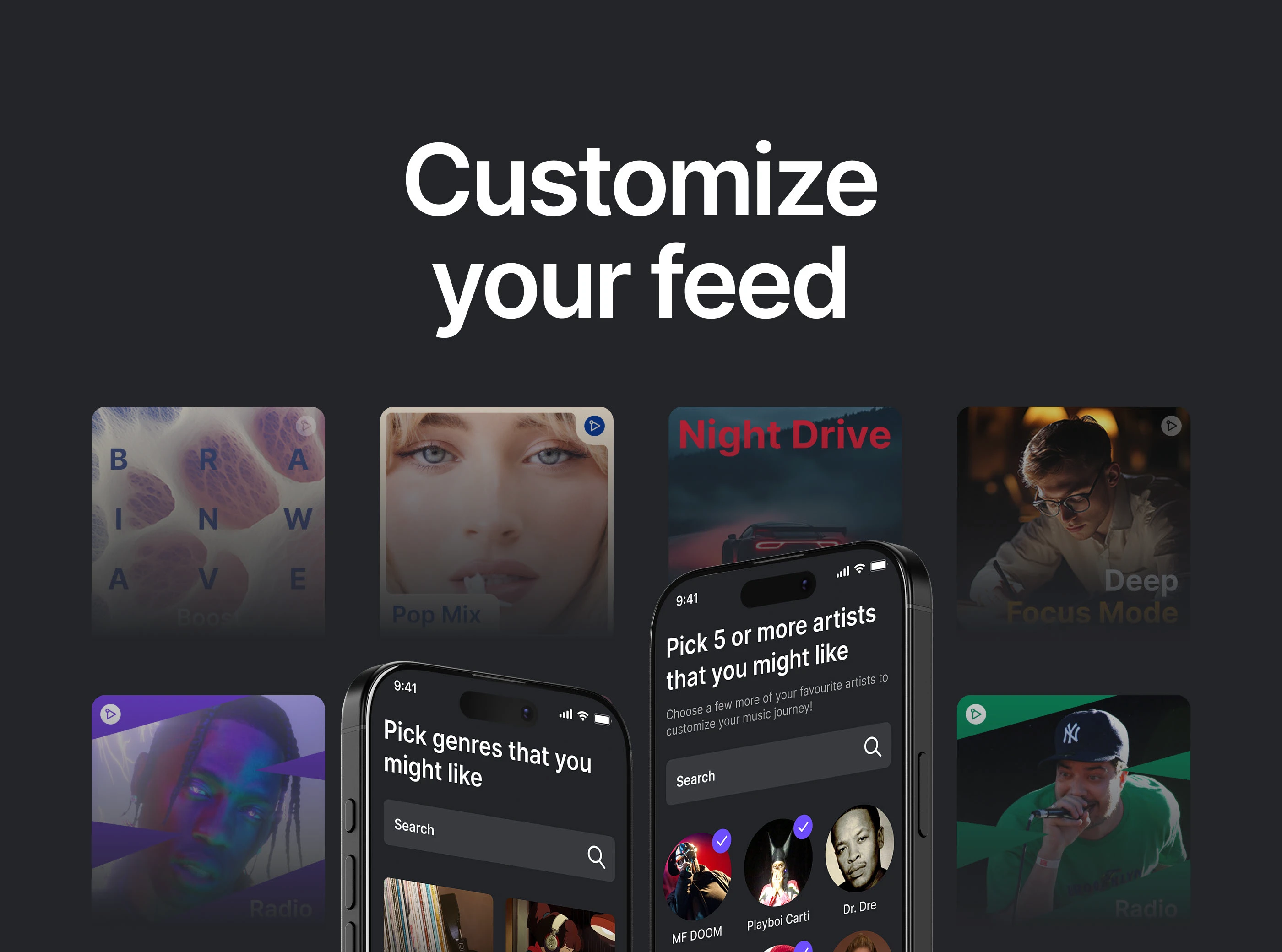 Sonler - music platform. UI/UX Design. — Изображение №5 — Интерфейсы на Dprofile