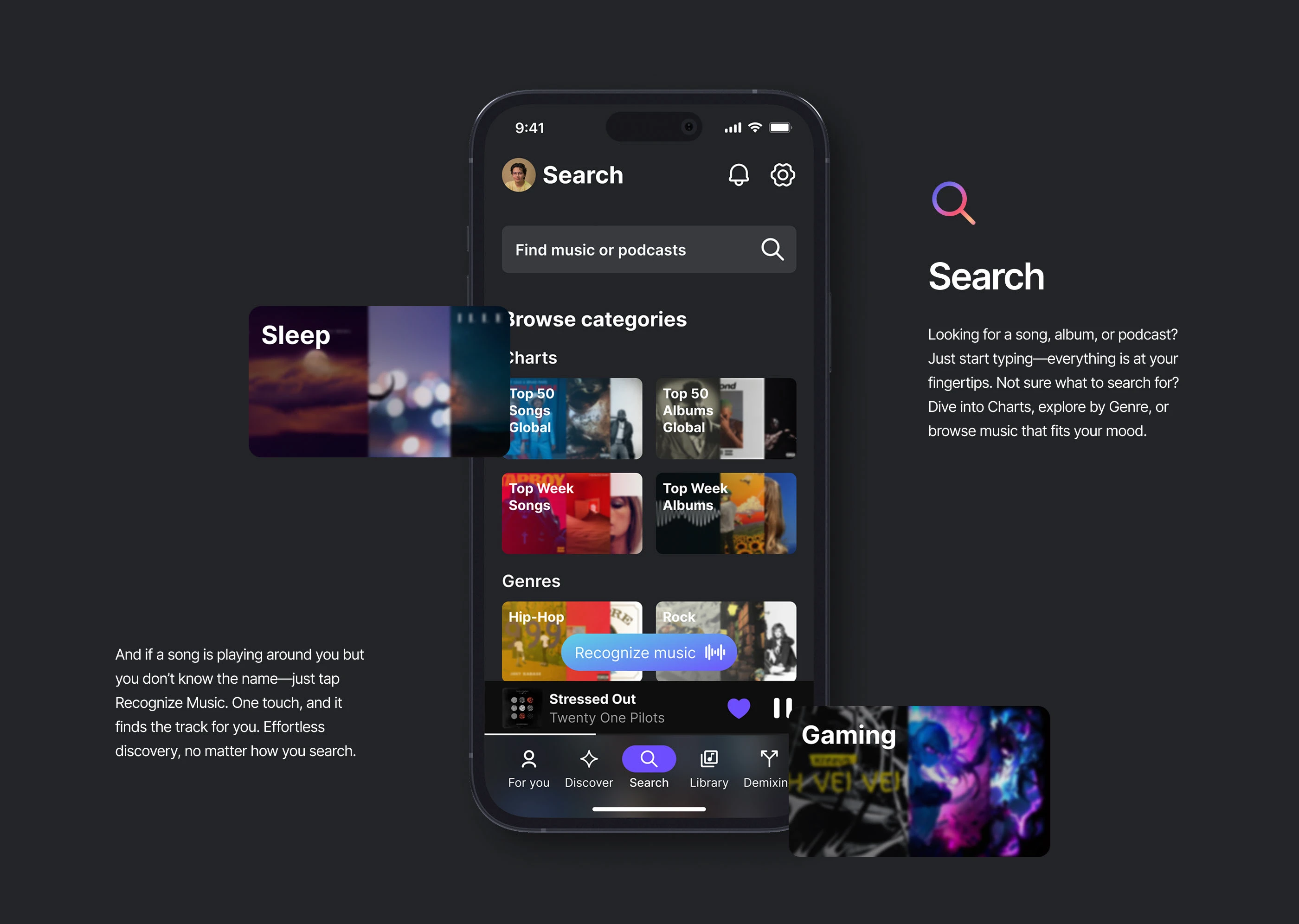 Sonler - music platform. UI/UX Design. — Изображение №12 — Интерфейсы на Dprofile