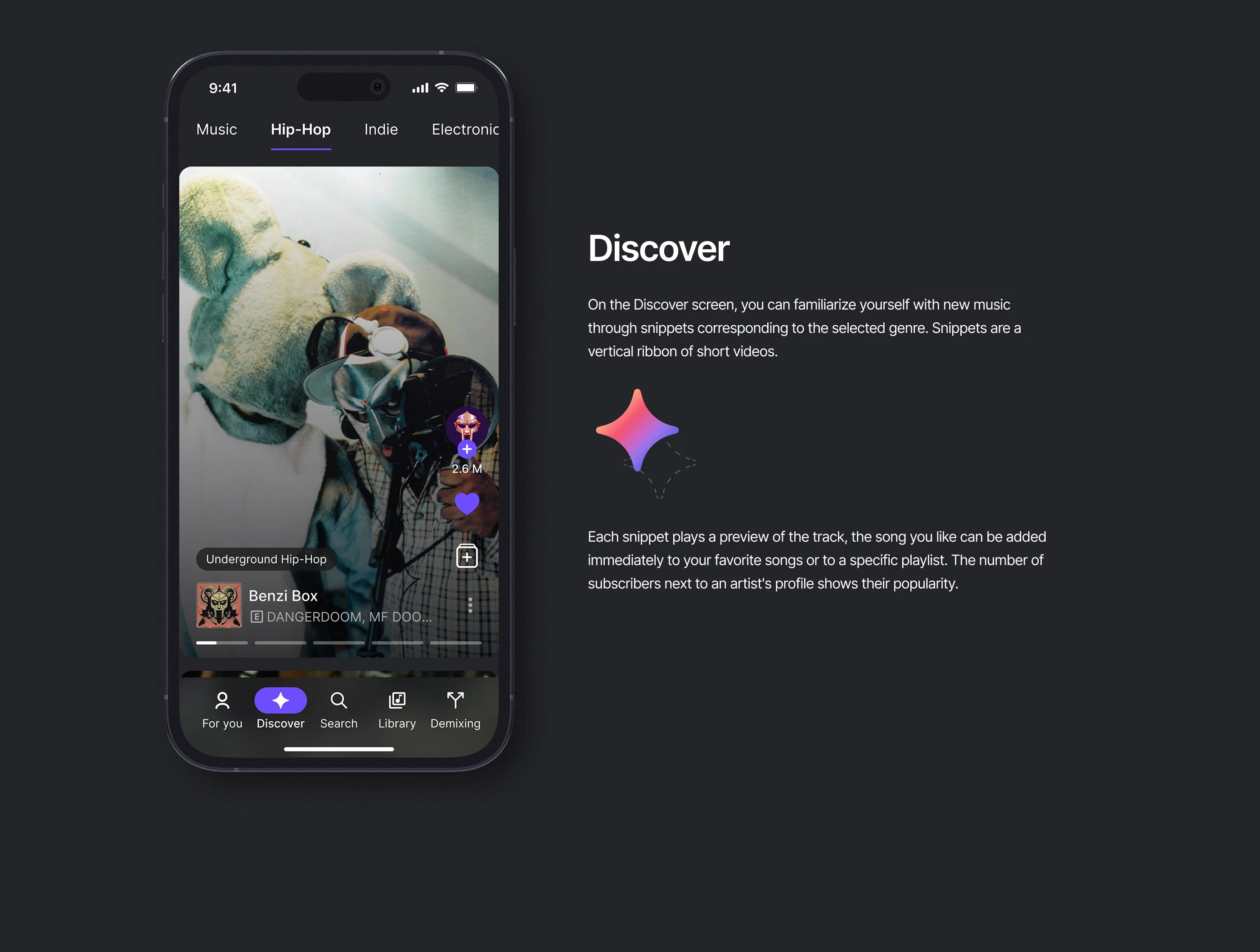 Sonler - music platform. UI/UX Design. — Изображение №8 — Интерфейсы на Dprofile