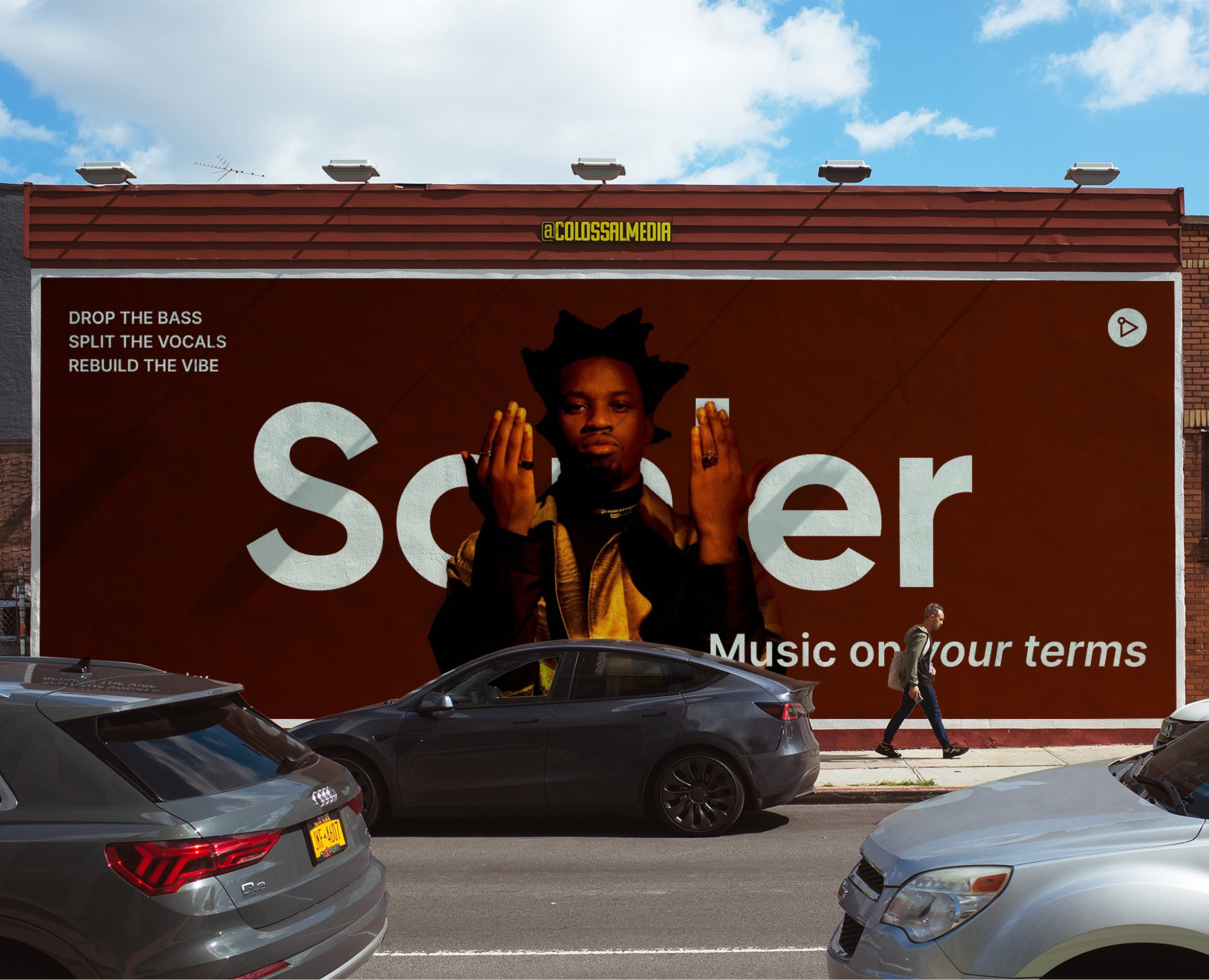 Sonler - music platform. Billboard Series. — Графика, Маркетинг на Dprofile