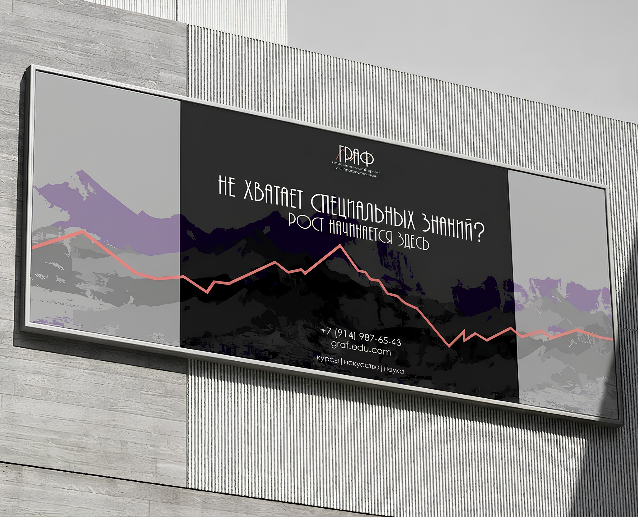 ГРАФ | брендинг образовательного сервиса на Dprofile