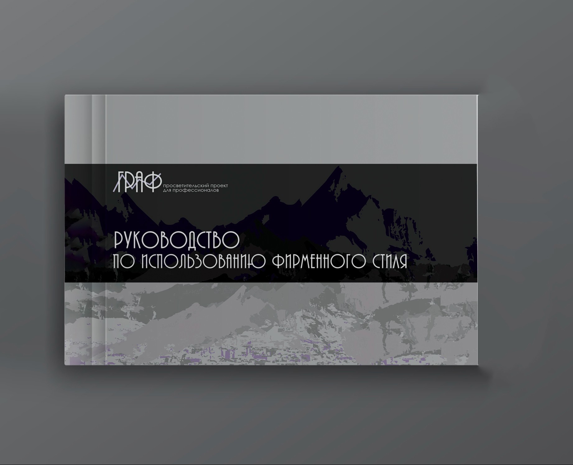 ГРАФ | брендбук для образовательного сервиса — Брендинг, Графика на Dprofile