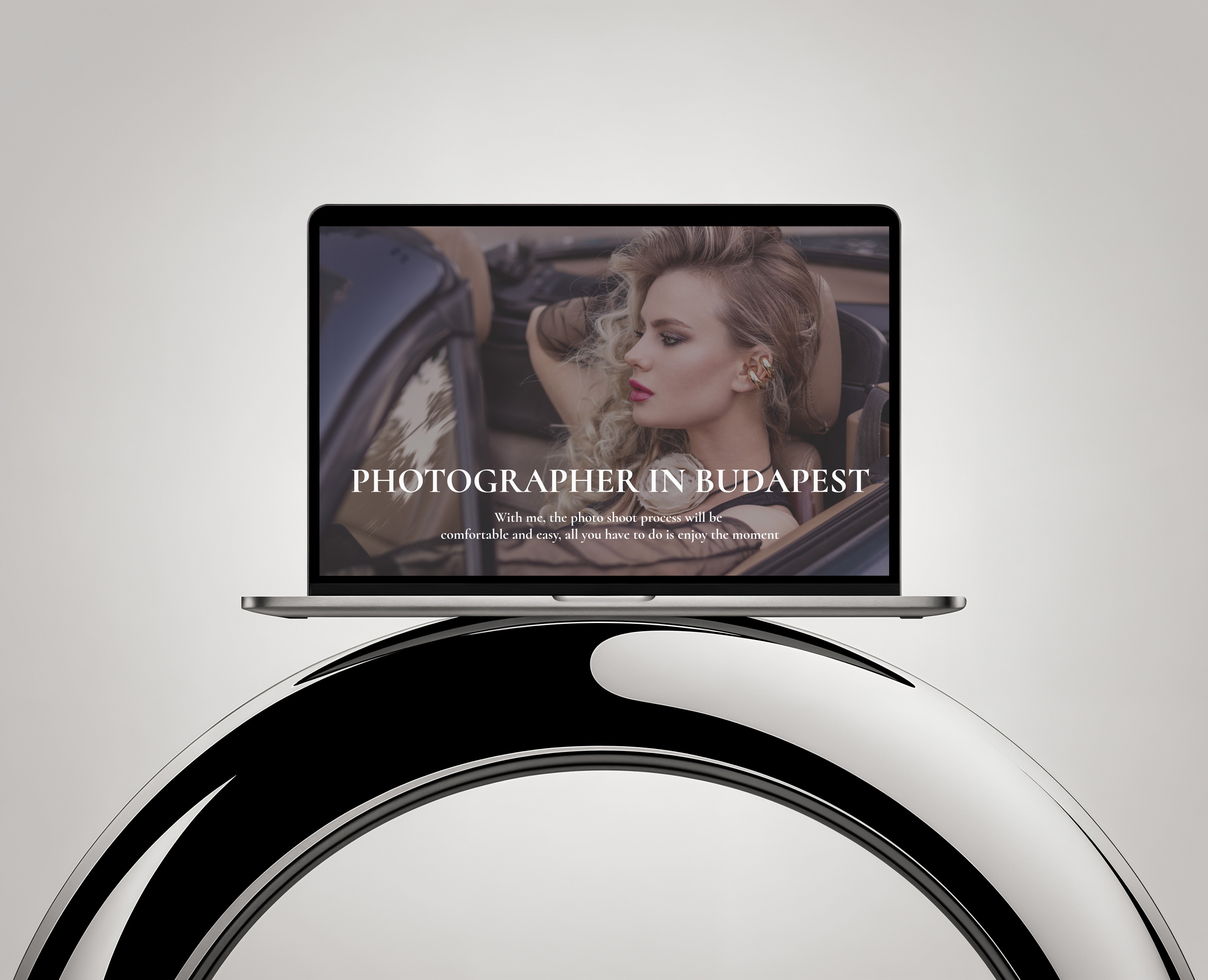Дизайн сайта для фотографа из Будапешта на Dprofile