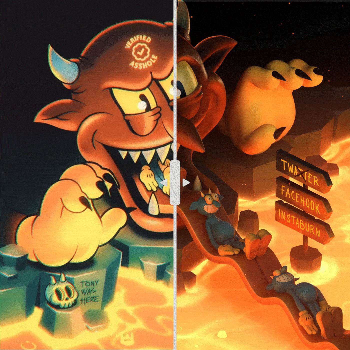 3D HellFluenser — Изображение №2 — Иллюстрация, 3D на Dprofile