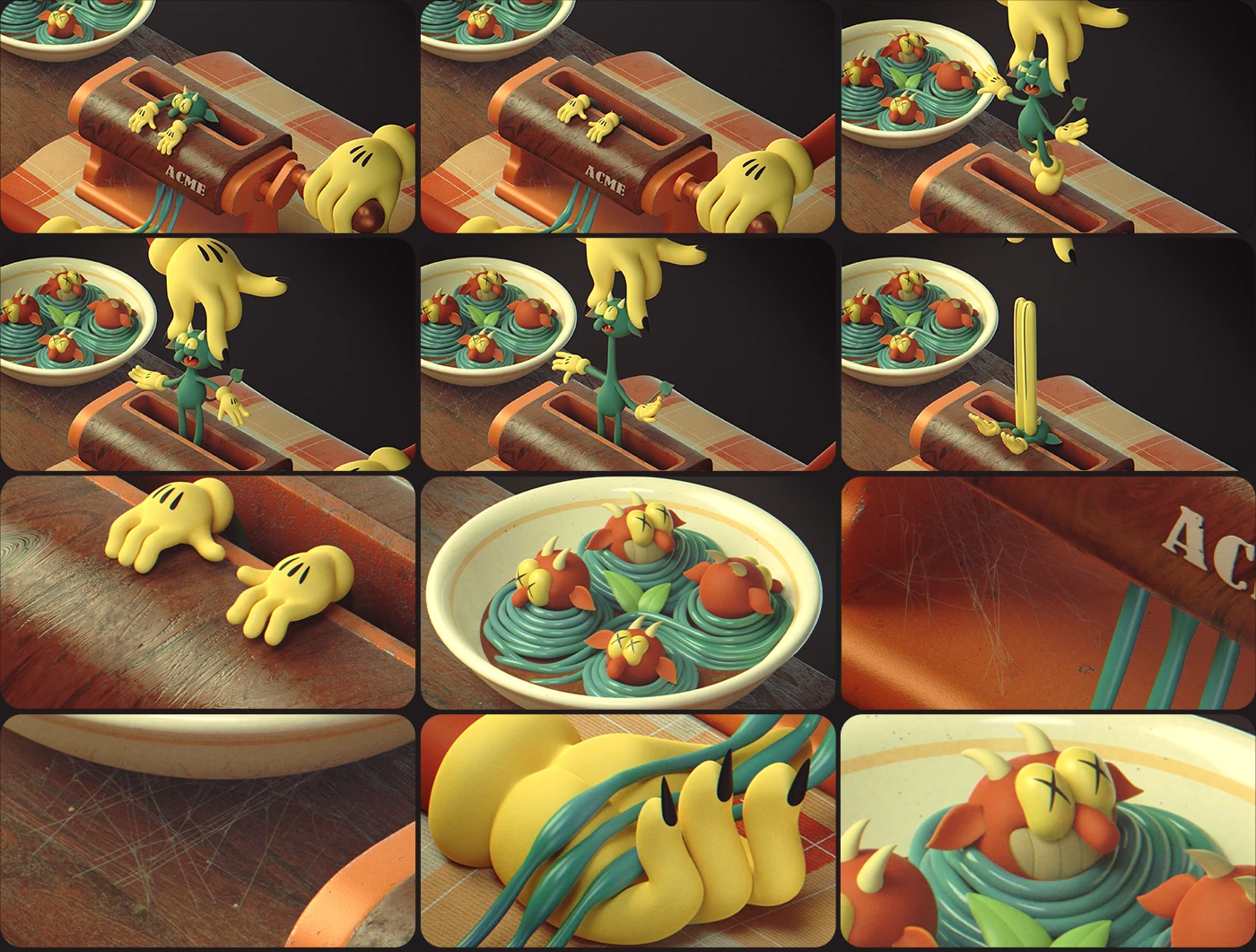 3D "Hell of a Dish" — Изображение №4 — 3D, Анимация на Dprofile