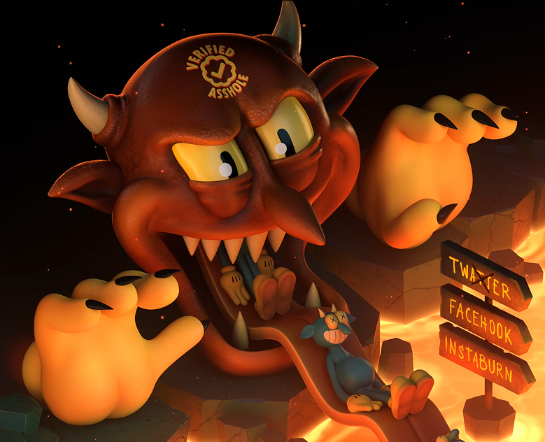3D HellFluenser — Иллюстрация, 3D на Dprofile