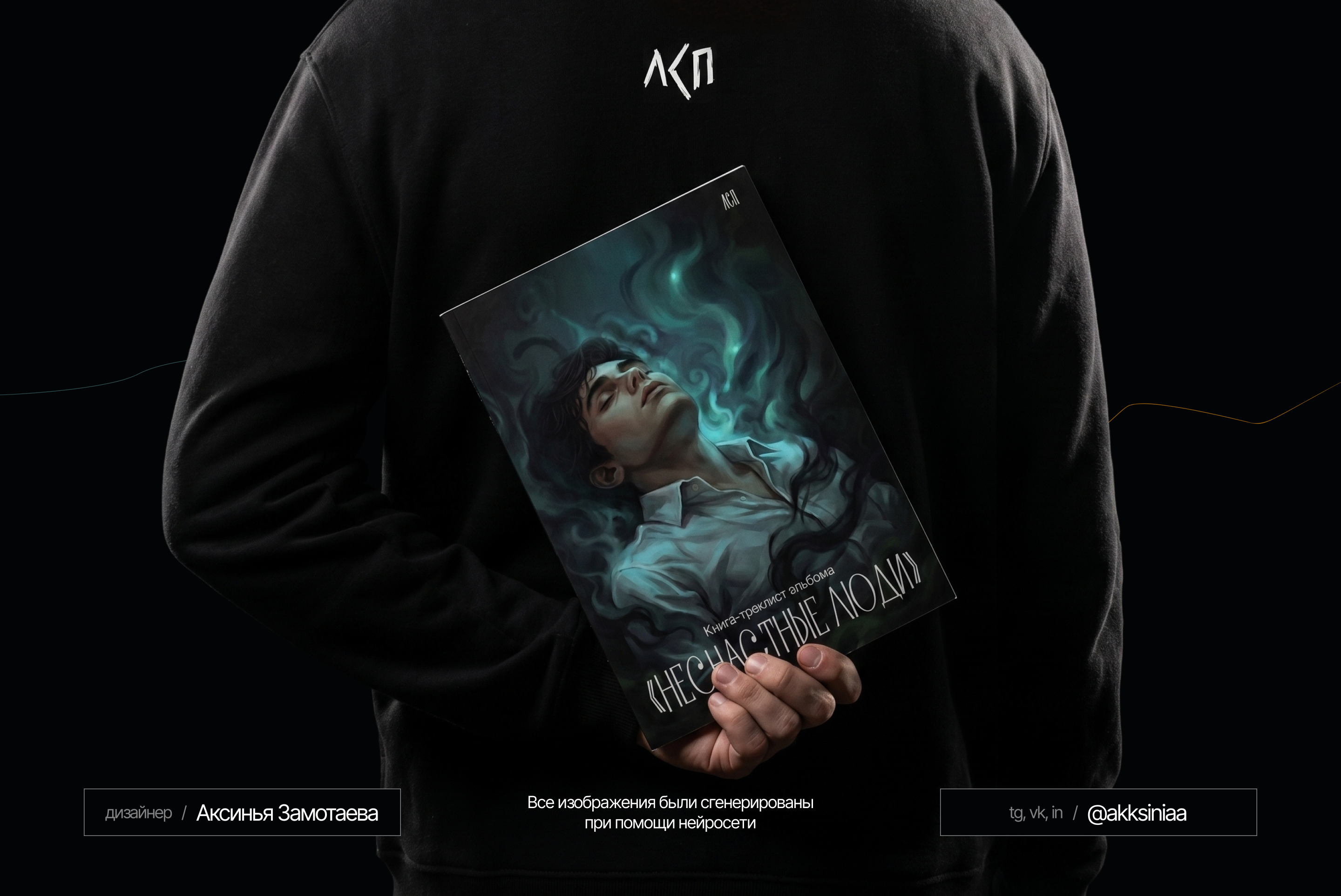 «НЕСЧАСТНЫЕ ЛЮДИ» ЛСП // Книга-треклист альбома — Изображение №13 — Брендинг, Нейро на Dprofile