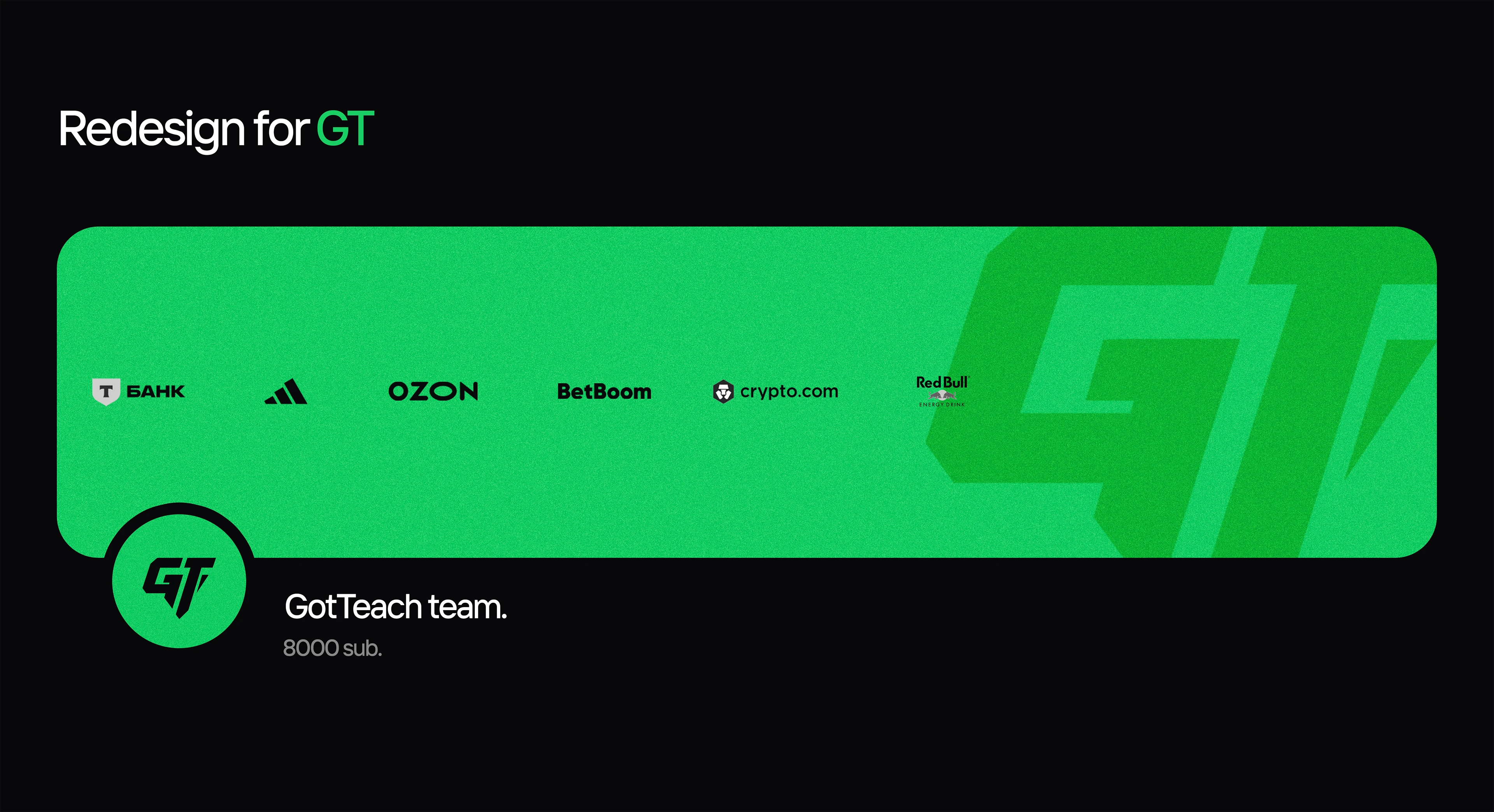 GT Esports® | 2026 — Visual Identity Redesign — Изображение №8 — Брендинг на Dprofile