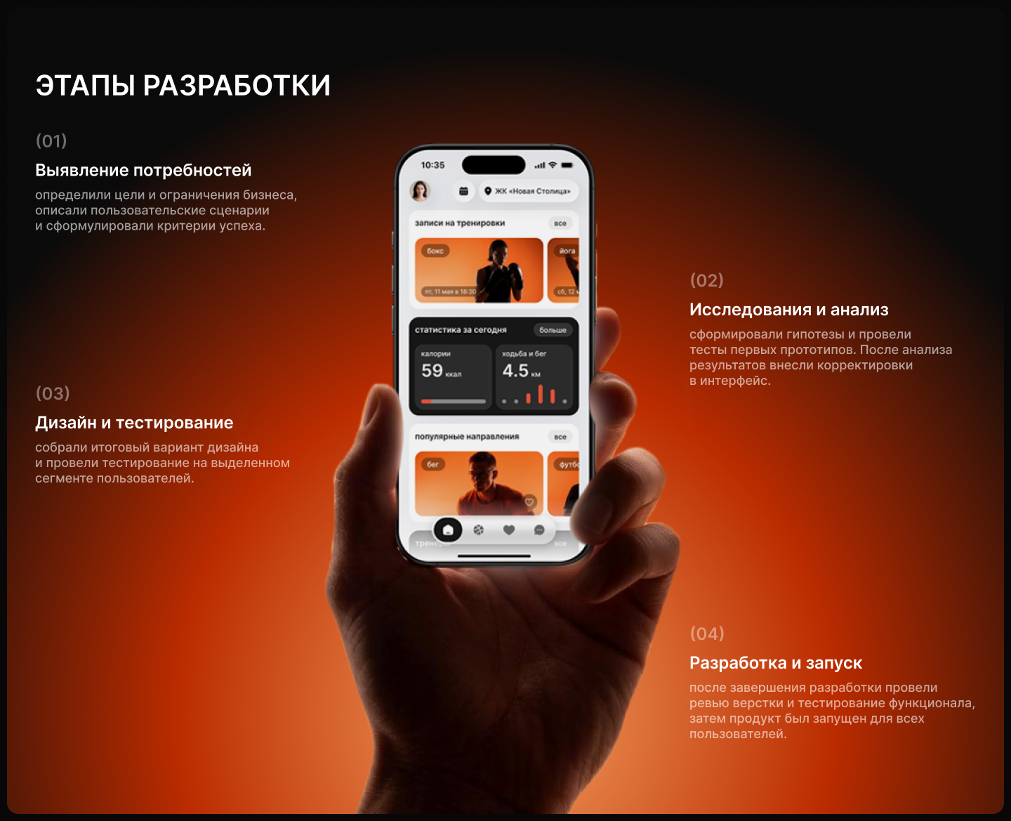 SportLab app • запись на тренировки — Изображение №3 — Интерфейсы на Dprofile