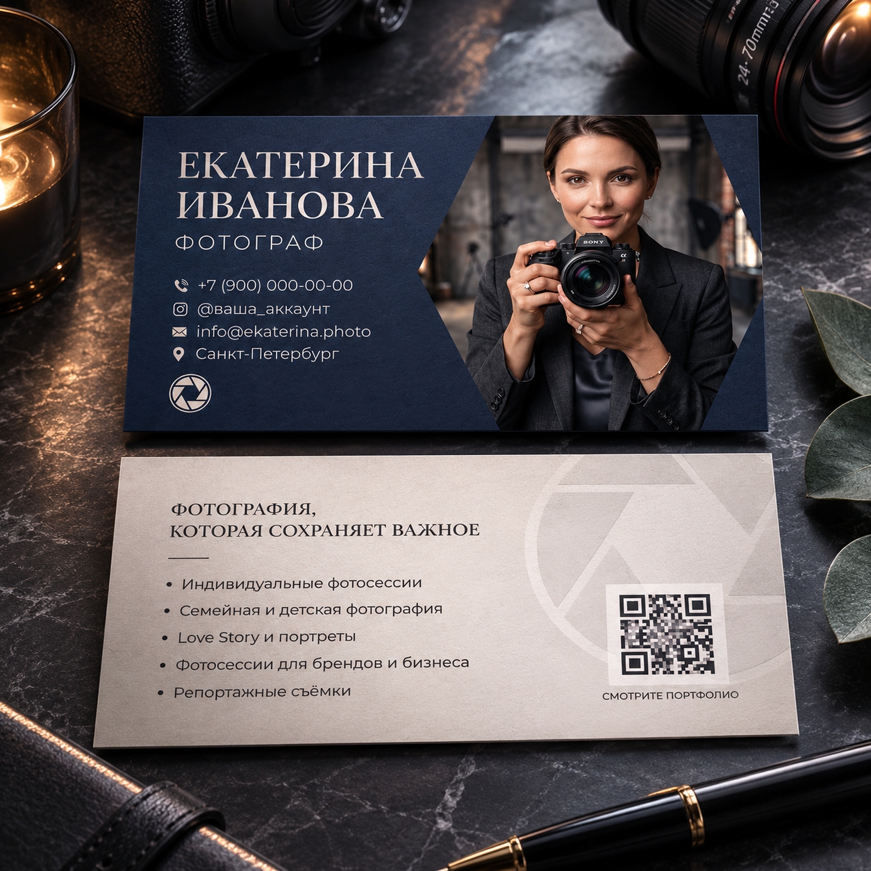 Визитки — Изображение №2 — Промдизайн на Dprofile