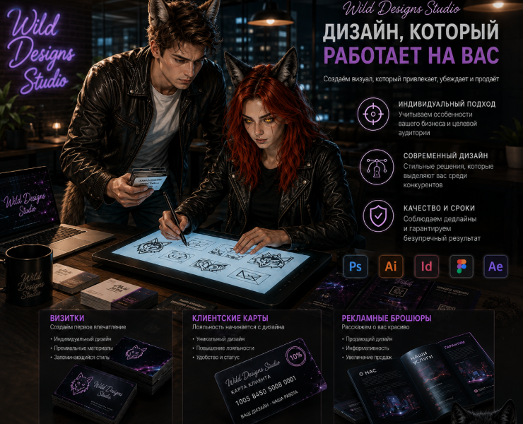 Визитки на Dprofile