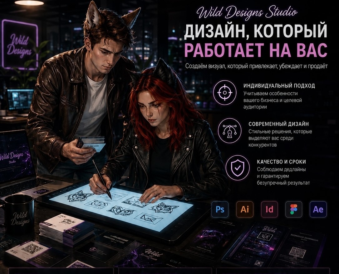 Визитки на Dprofile