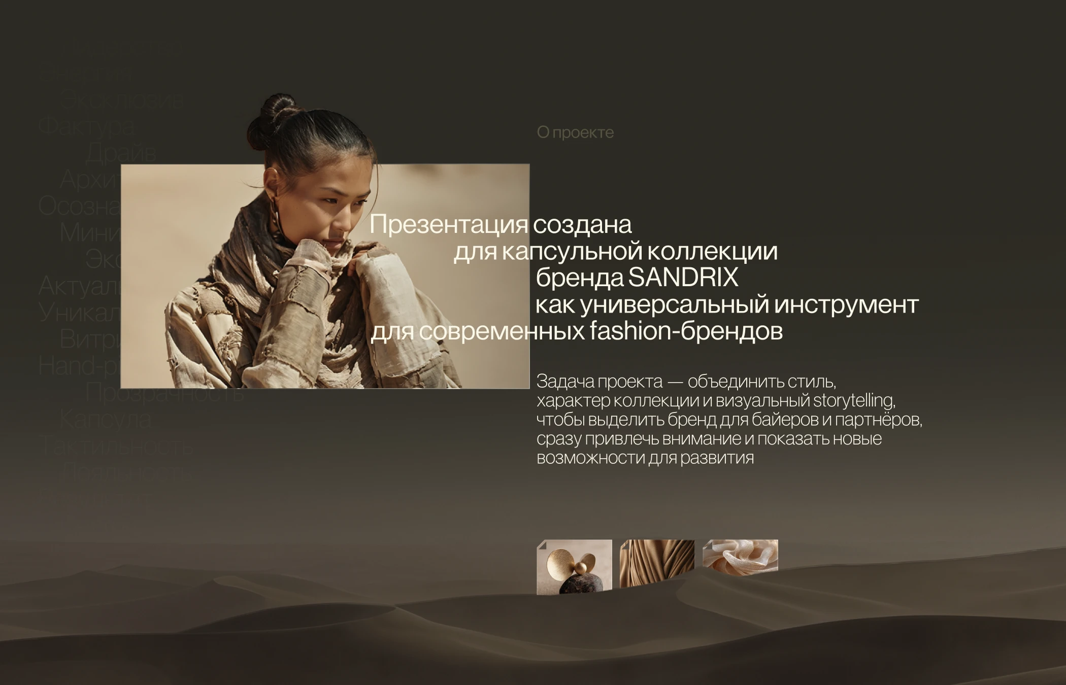 Презентация компании | Презентация бренда одежды — Изображение №2 — Интерфейсы, Маркетинг на Dprofile