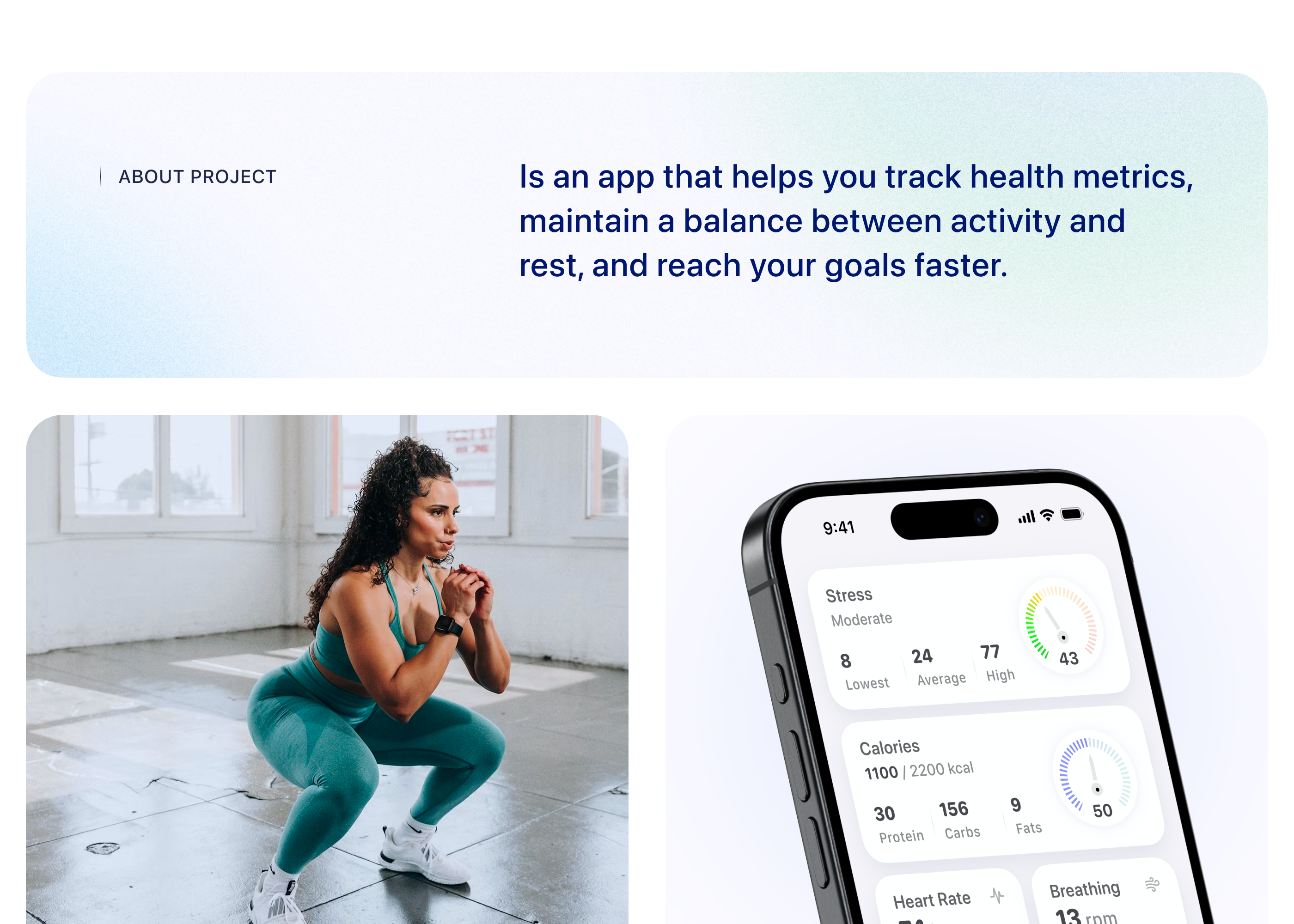 Body Flow | Health and Fitness Tracker — Изображение №3 — Интерфейсы на Dprofile