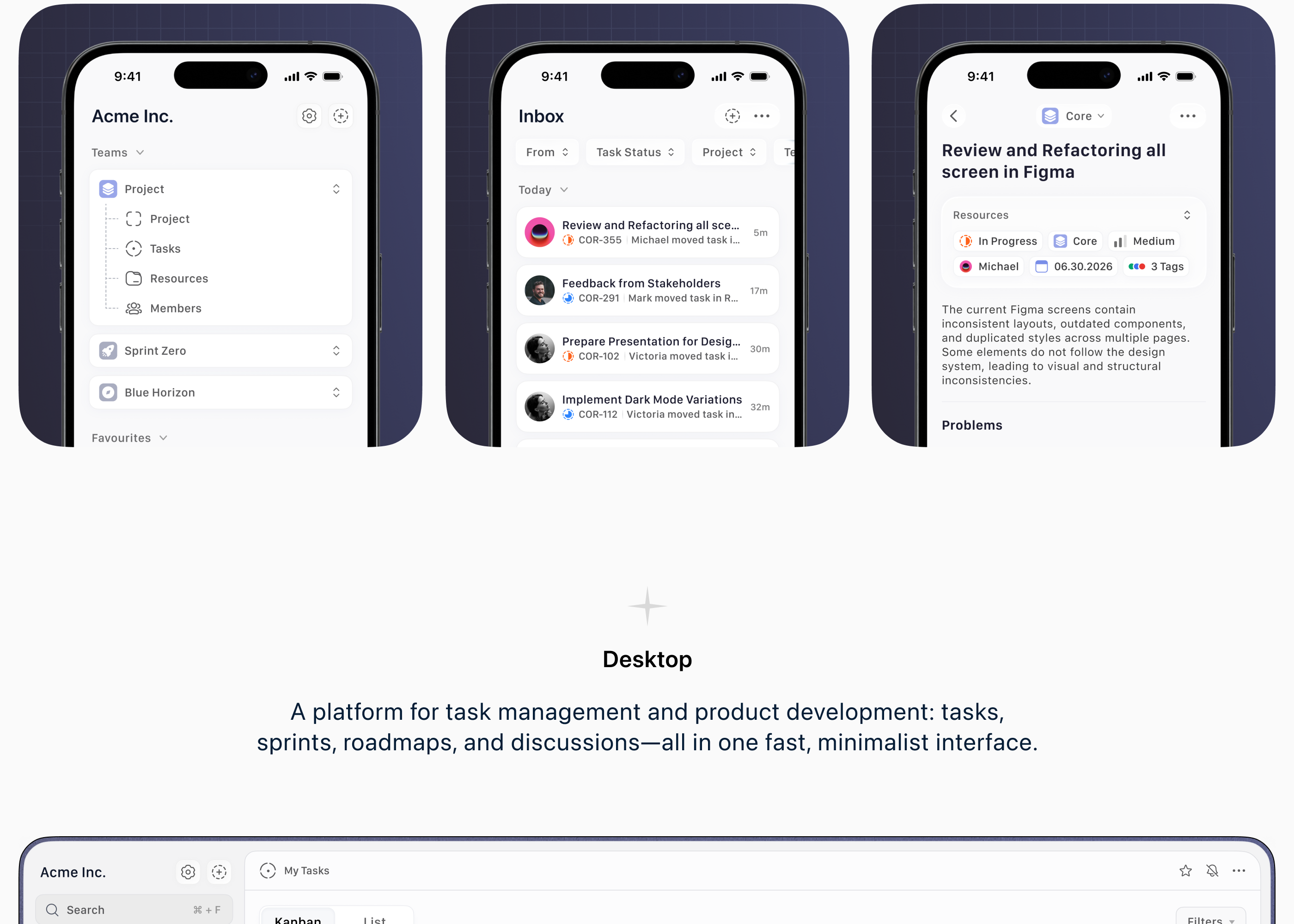 Project Manager Platform — Изображение №2 — Интерфейсы на Dprofile
