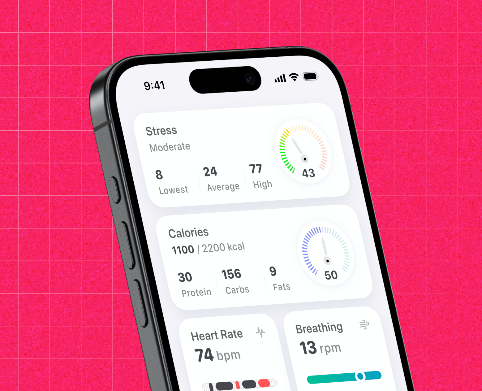 Body Flow | Health and Fitness Tracker — Интерфейсы на Dprofile