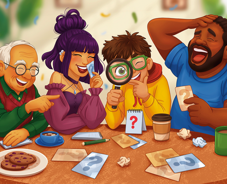 Иллюстрация для настольной игры на Dprofile