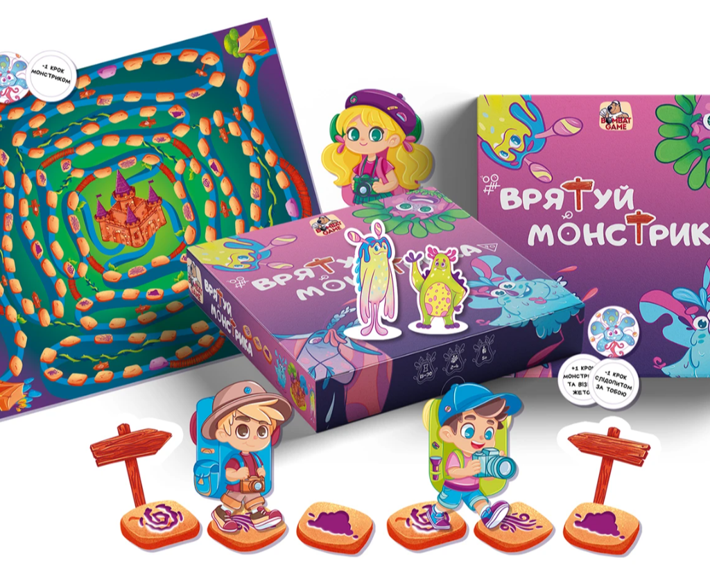 Дизайн детской настольной игры — Брендинг, Иллюстрация на Dprofile