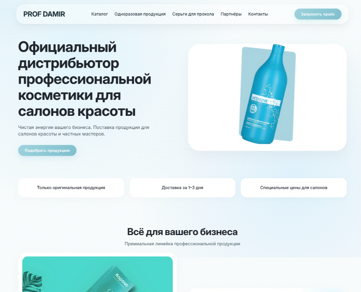 Profdamir — Интерфейсы на Dprofile