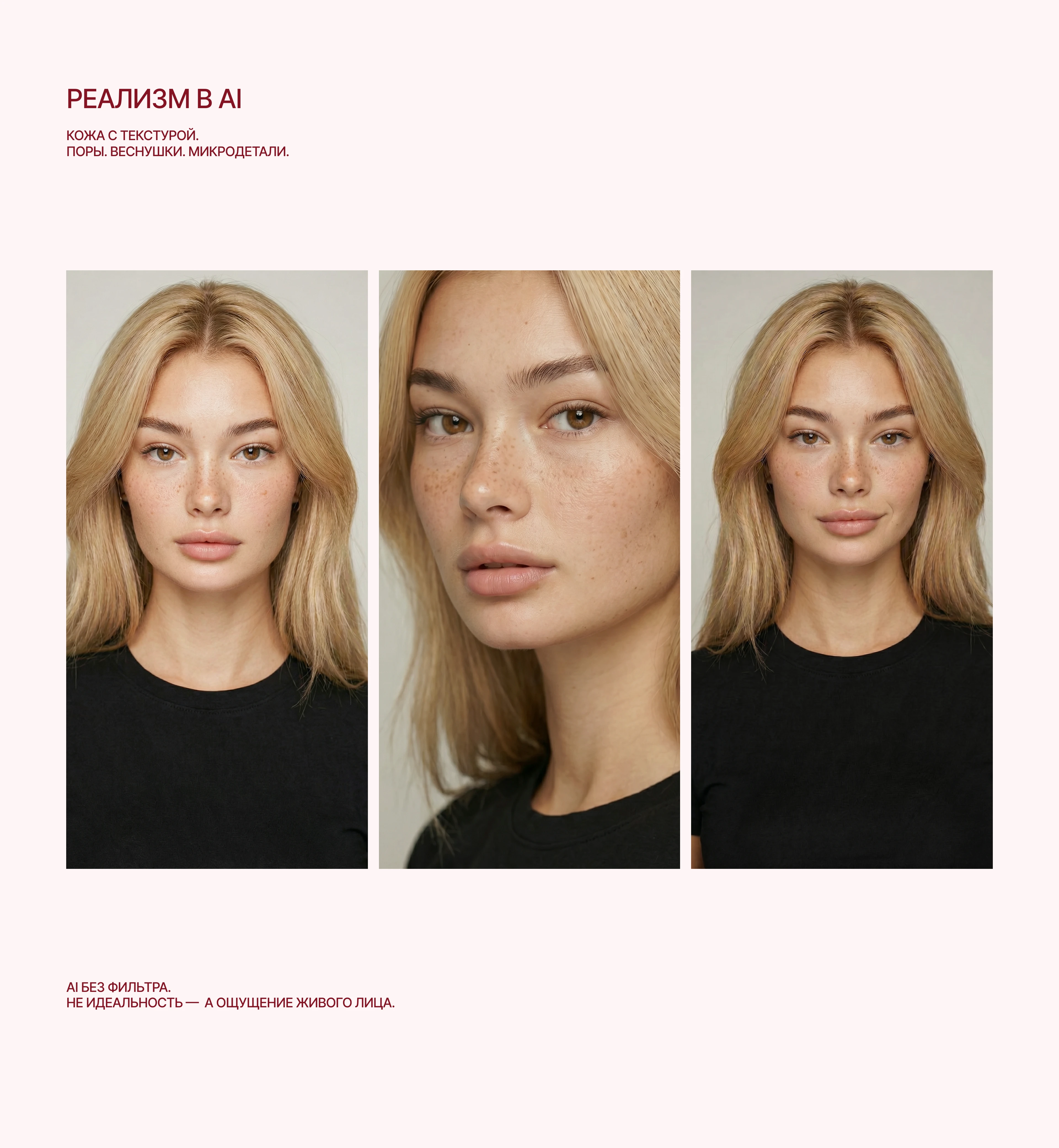 Ai Beauty Concept for GISOU / Ai концепт для GISOU — Изображение №4 — Нейро на Dprofile
