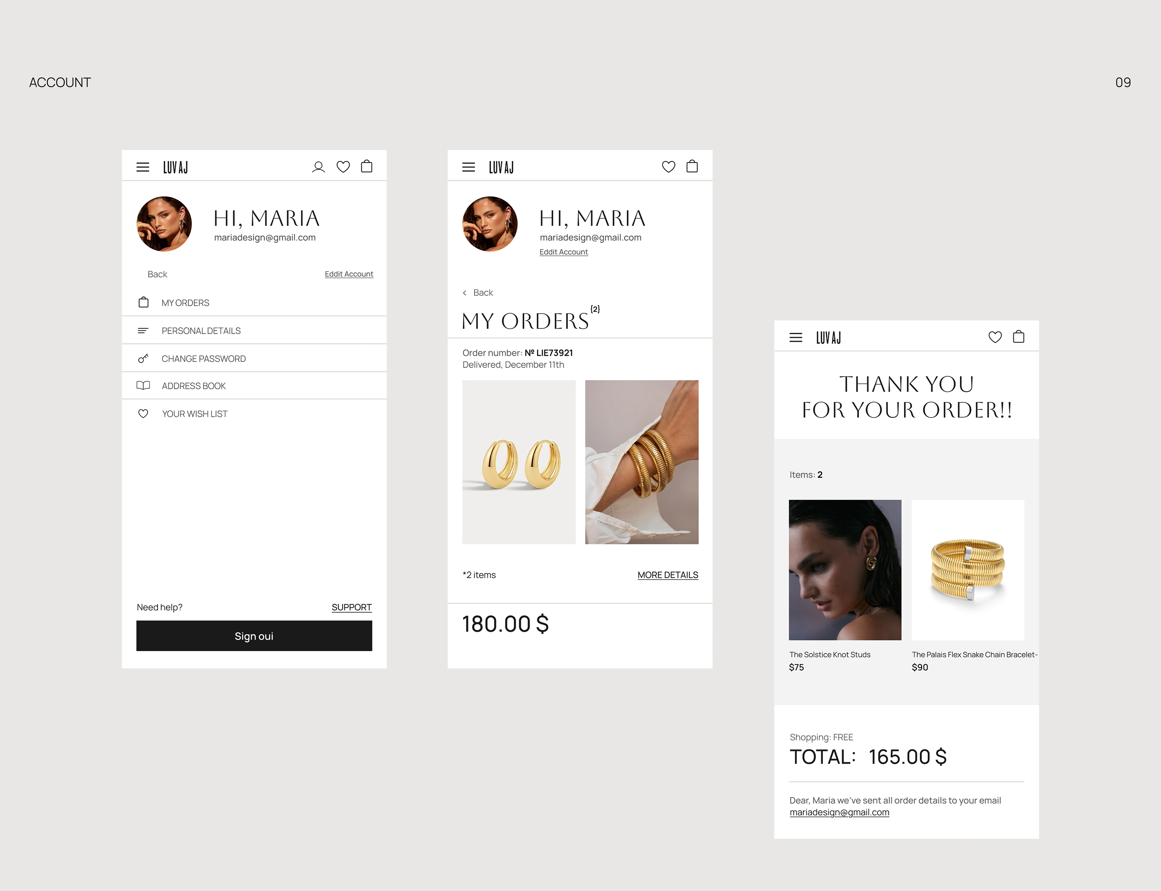 LUV AG | Fashion E-commerce Concept | UI/UX — Изображение №12 — Интерфейсы на Dprofile