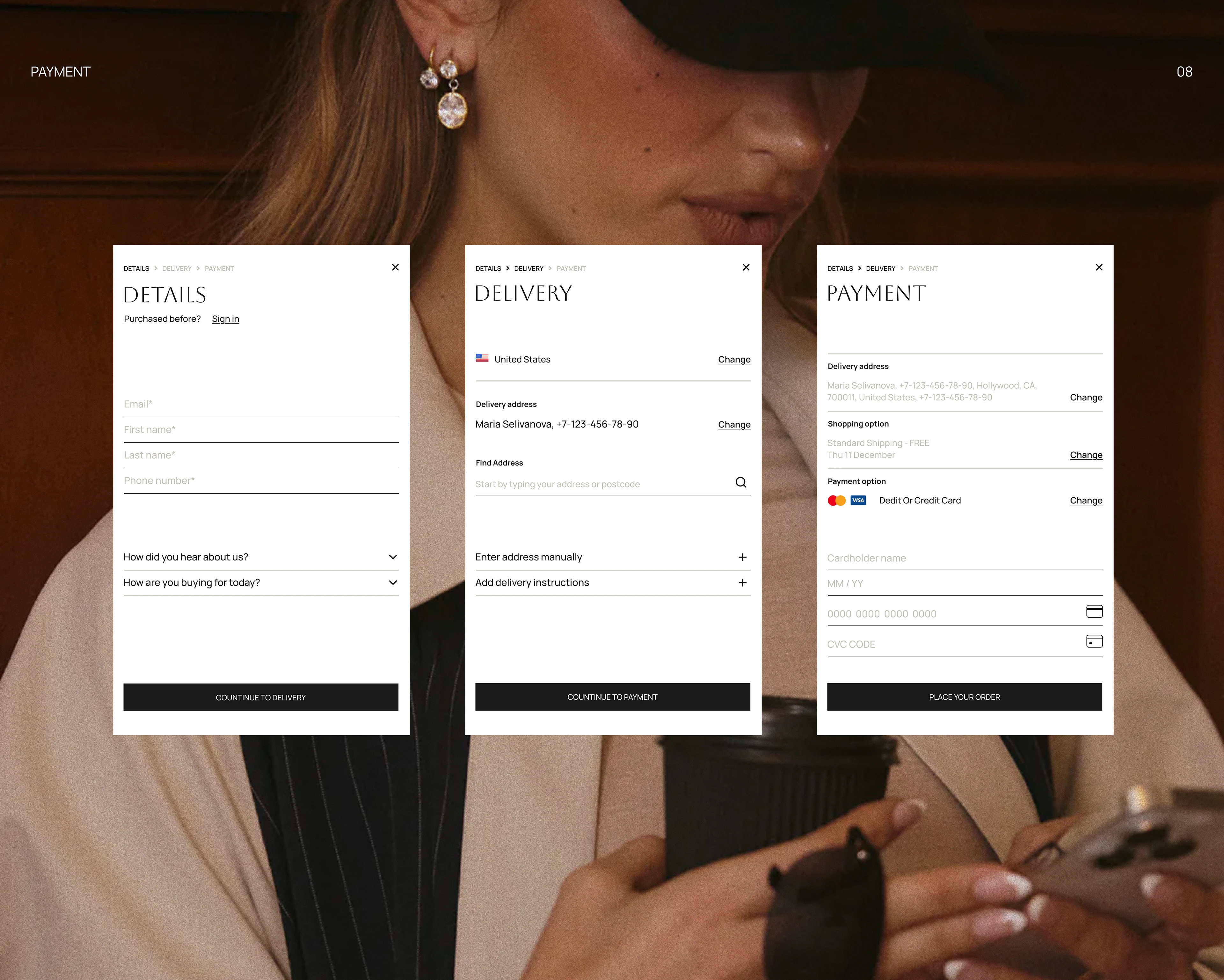 LUV AG | Fashion E-commerce Concept | UI/UX — Изображение №11 — Интерфейсы на Dprofile