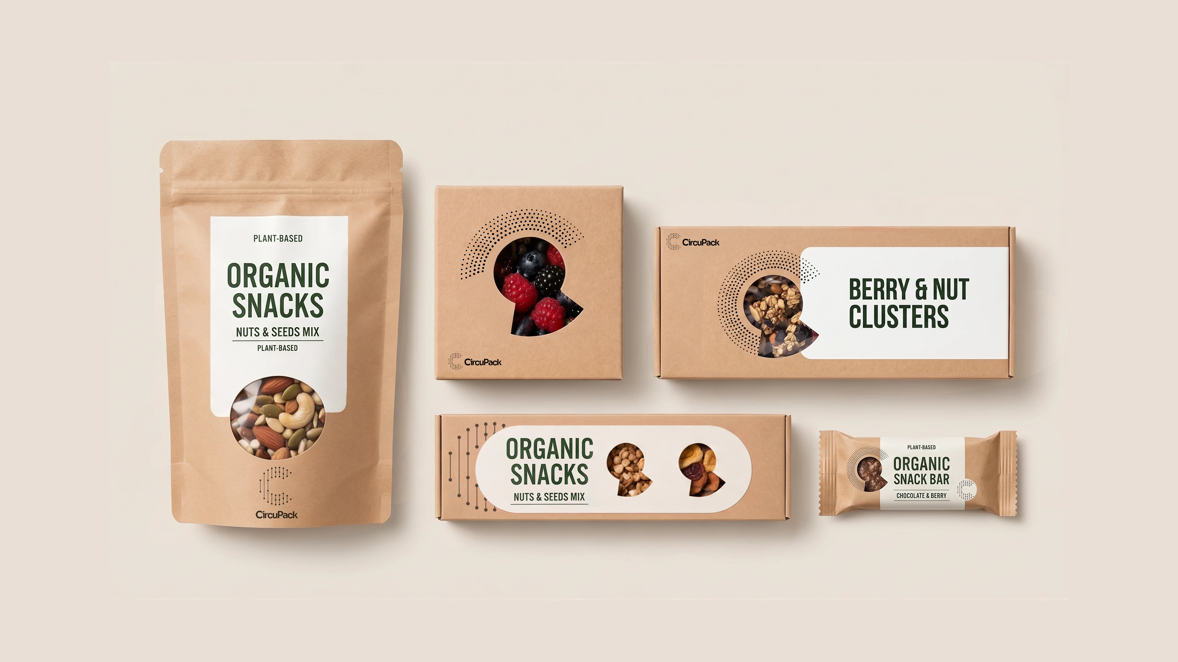CircuPack — Circular Packaging Identity — Изображение №1 — Брендинг на Dprofile