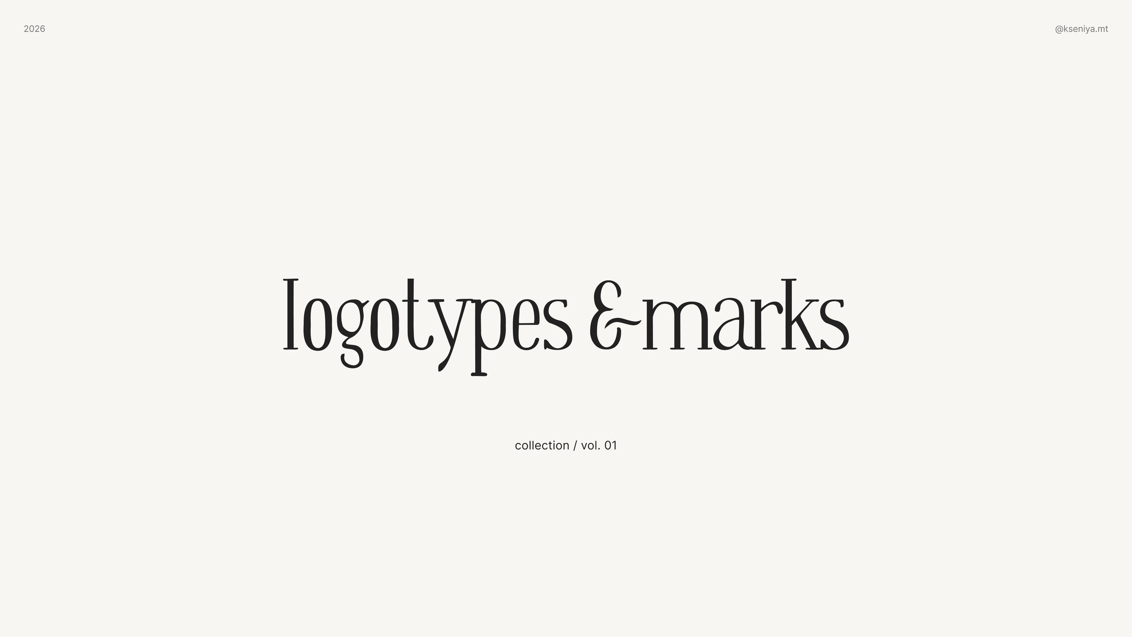logotypes & marks. vol.01 — Изображение №1 — Брендинг, Графика на Dprofile
