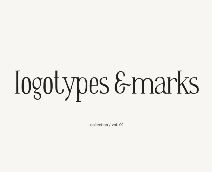 logotypes & marks. vol.01 — Брендинг, Графика на Dprofile