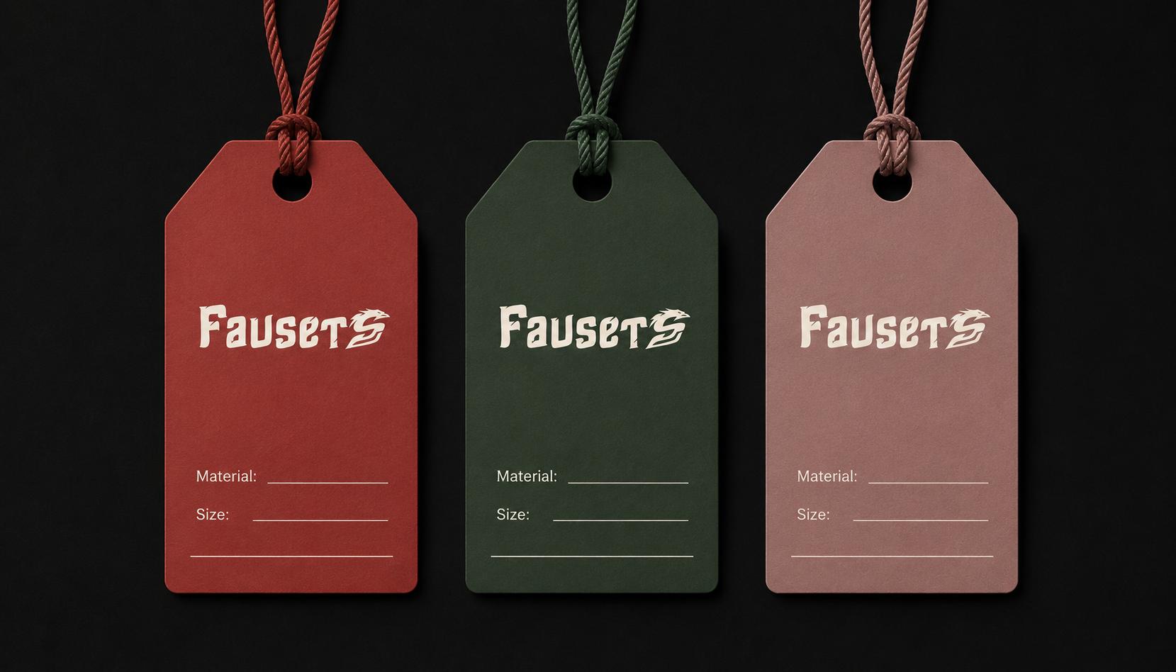 Дизайн концепция фирменного стиля магазин одежды fausets — Изображение №5 — Брендинг на Dprofile