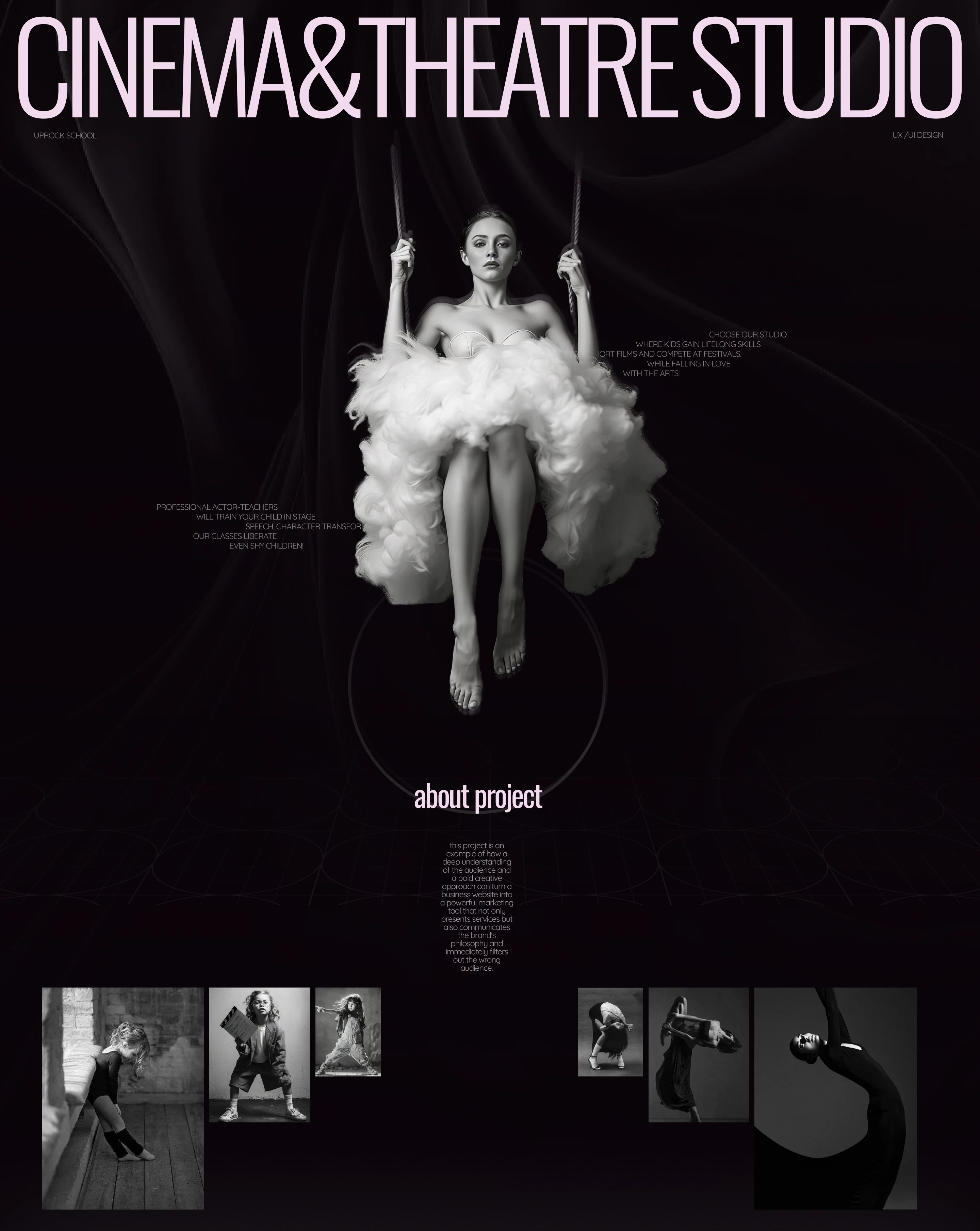 Cinema&Theatre studio — Изображение №1 — Интерфейсы, Брендинг на Dprofile