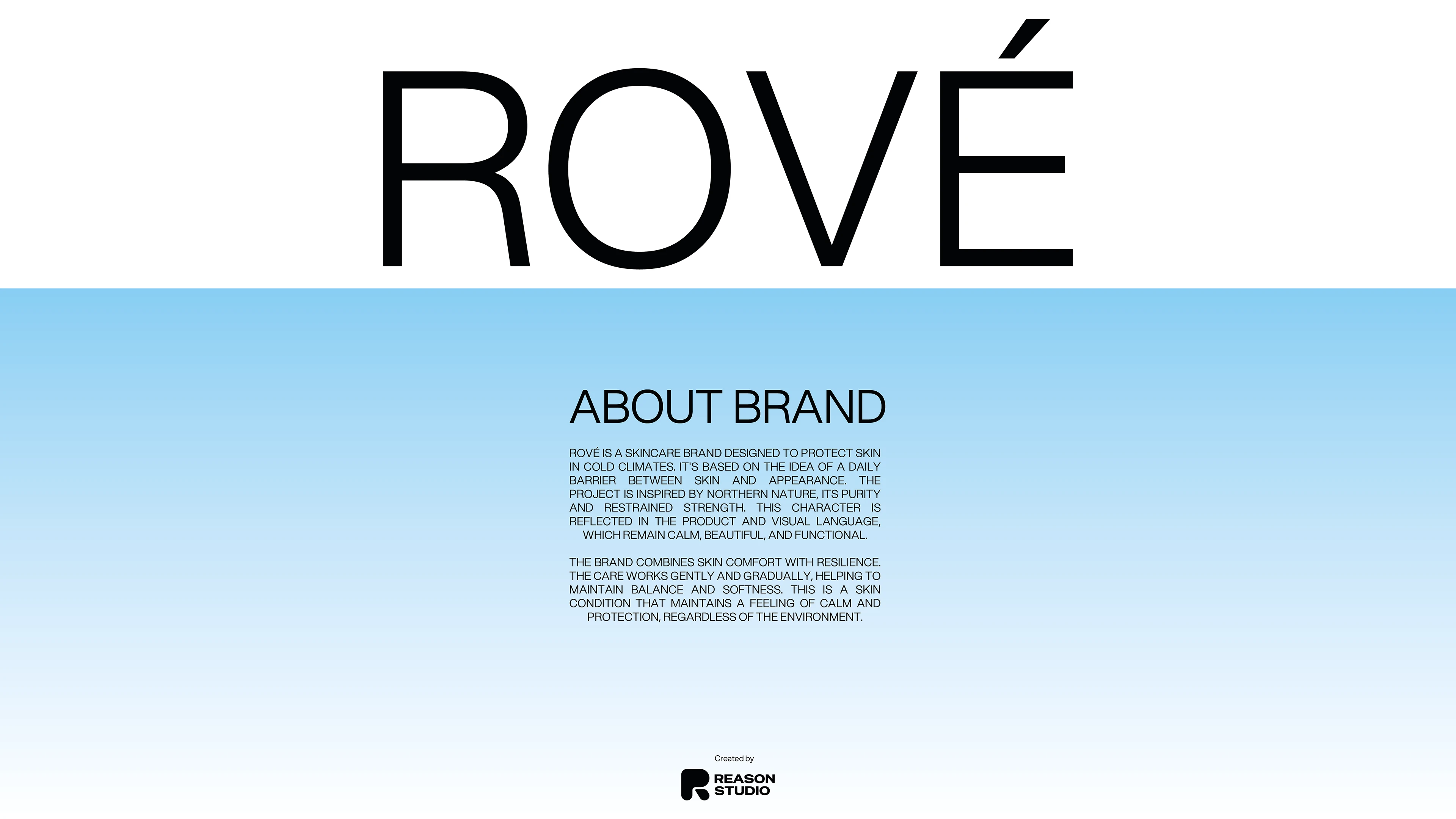 ROVÉ | Skincare brand identity — Изображение №1 — Брендинг на Dprofile