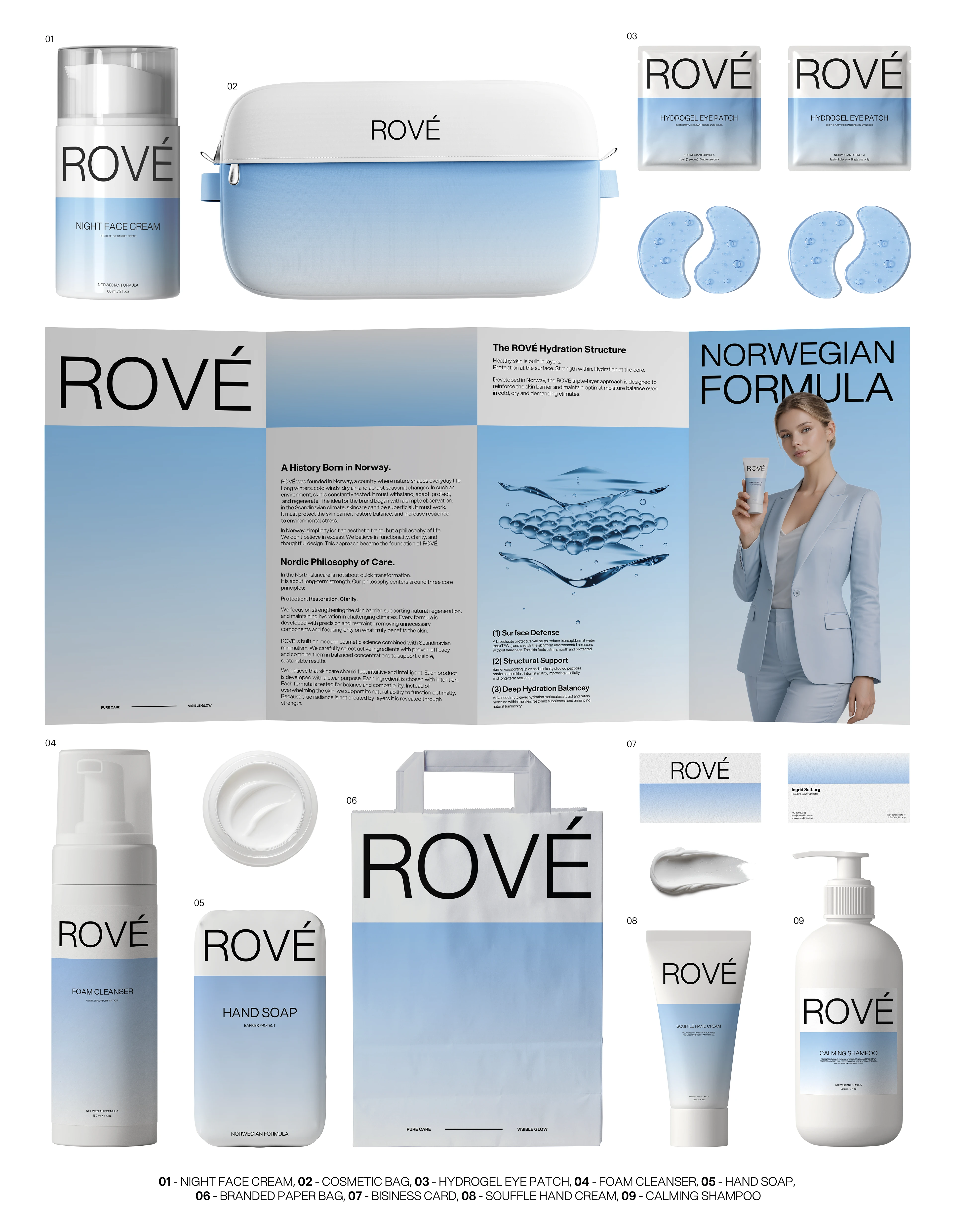 ROVÉ | Skincare brand identity — Изображение №3 — Брендинг на Dprofile