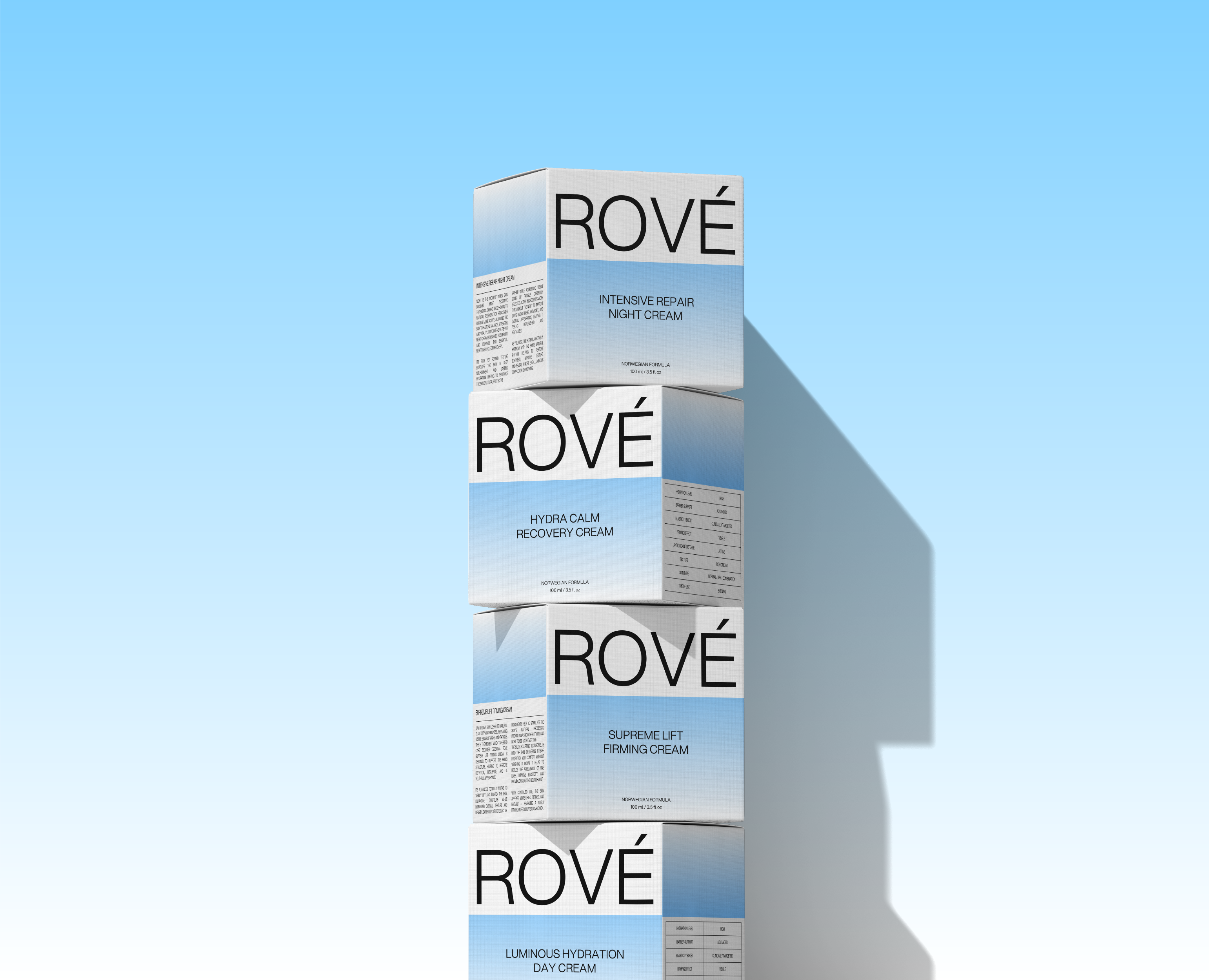 ROVÉ | Skincare brand identity — Брендинг на Dprofile
