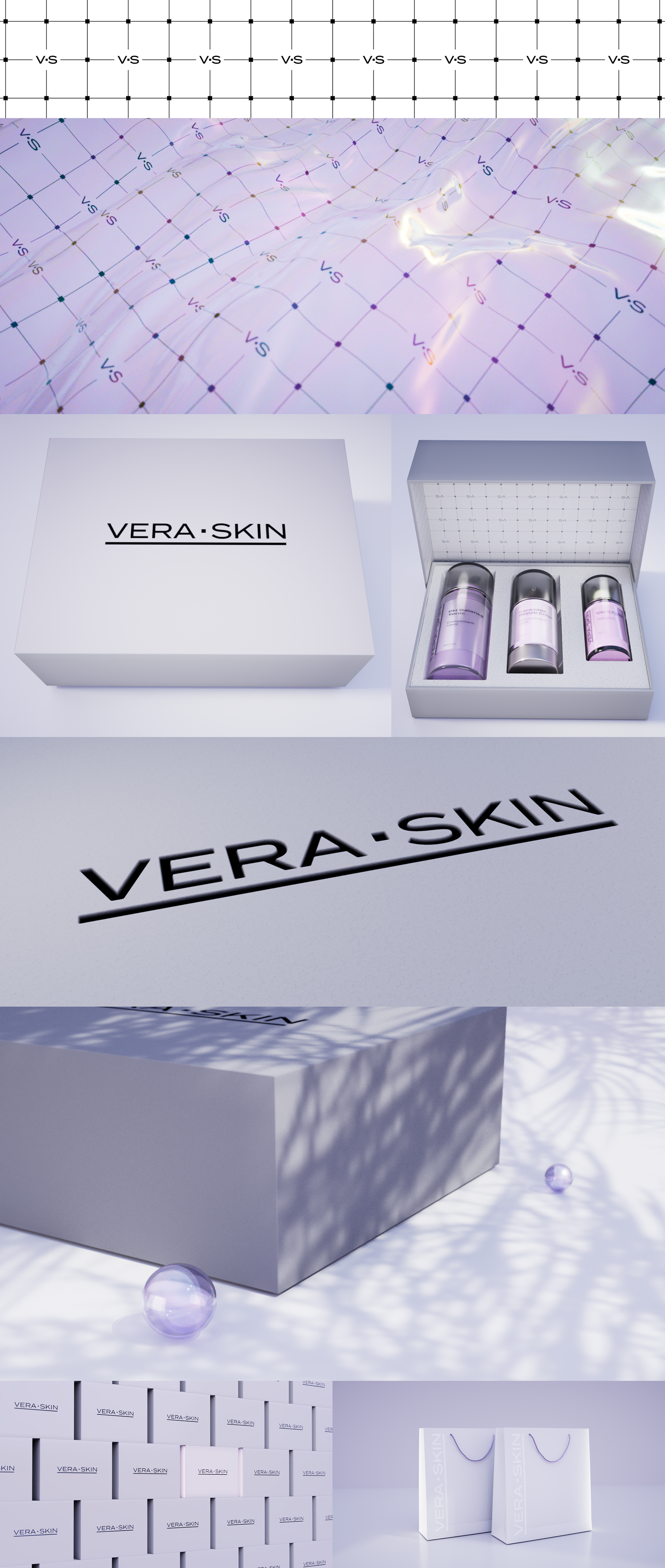 VERA SKIN | Подарочный набор косметики | CGI-анимация — Изображение №2 — 3D, Анимация на Dprofile