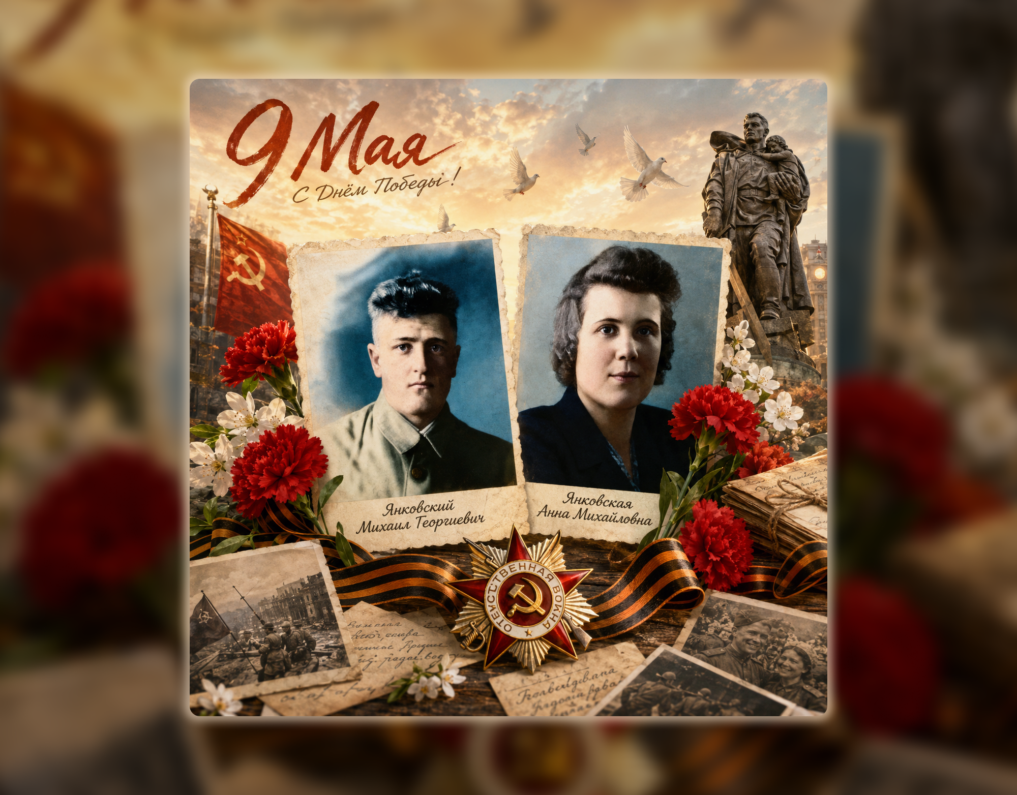 Нейрографика к 9 мая — Изображение №1 — Графика, Нейро на Dprofile
