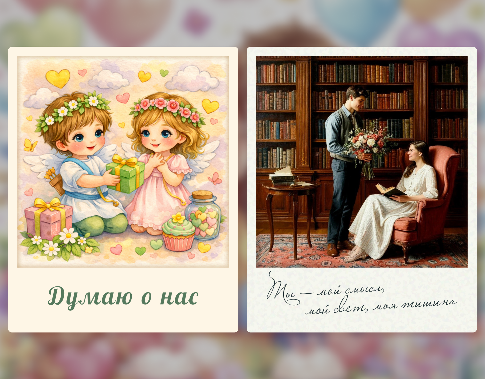 Открытки ко дню Влюбленных — Изображение №8 — Иллюстрация, Нейро на Dprofile