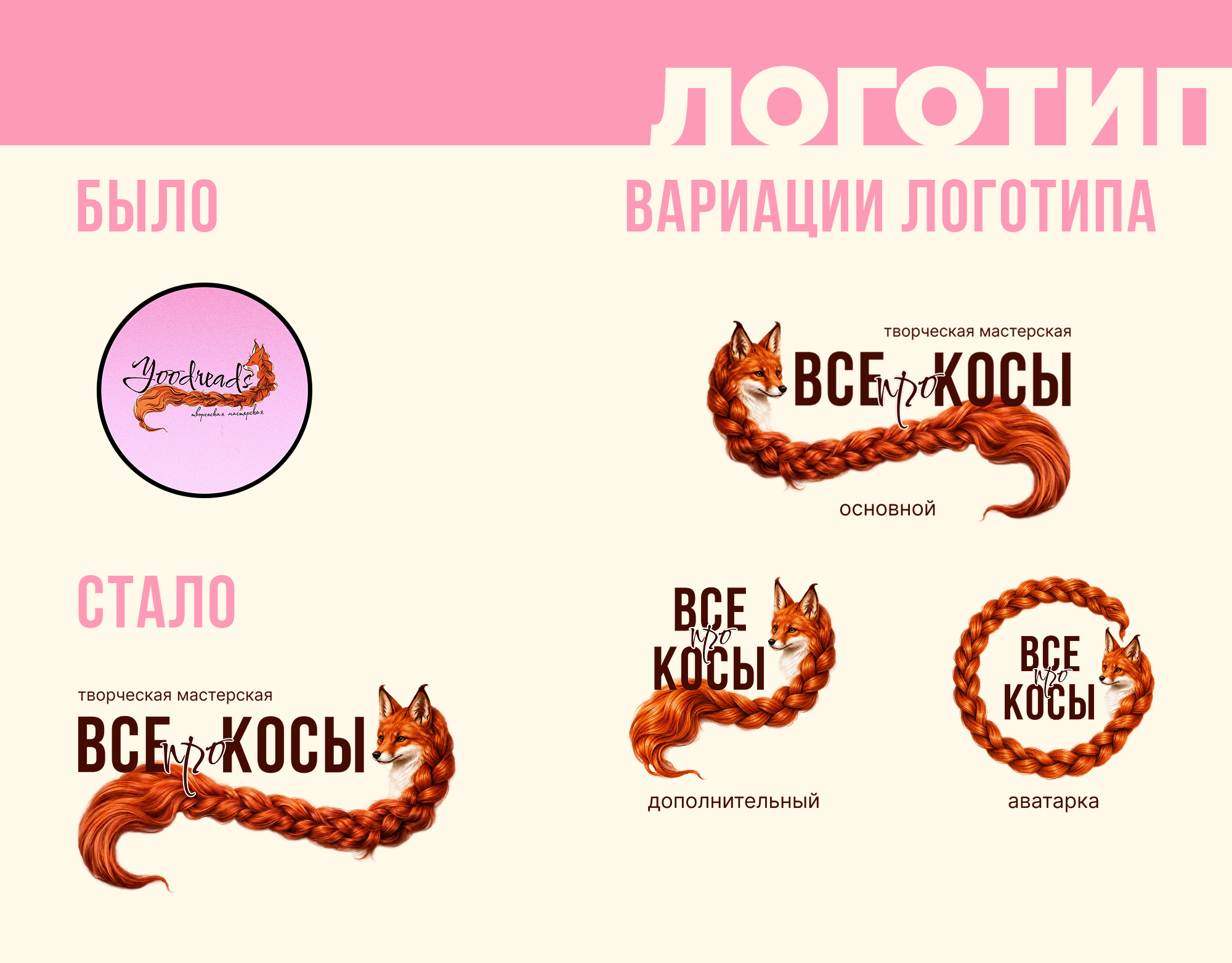 Айдентика для брейдера — Изображение №2 — Интерфейсы, Брендинг на Dprofile
