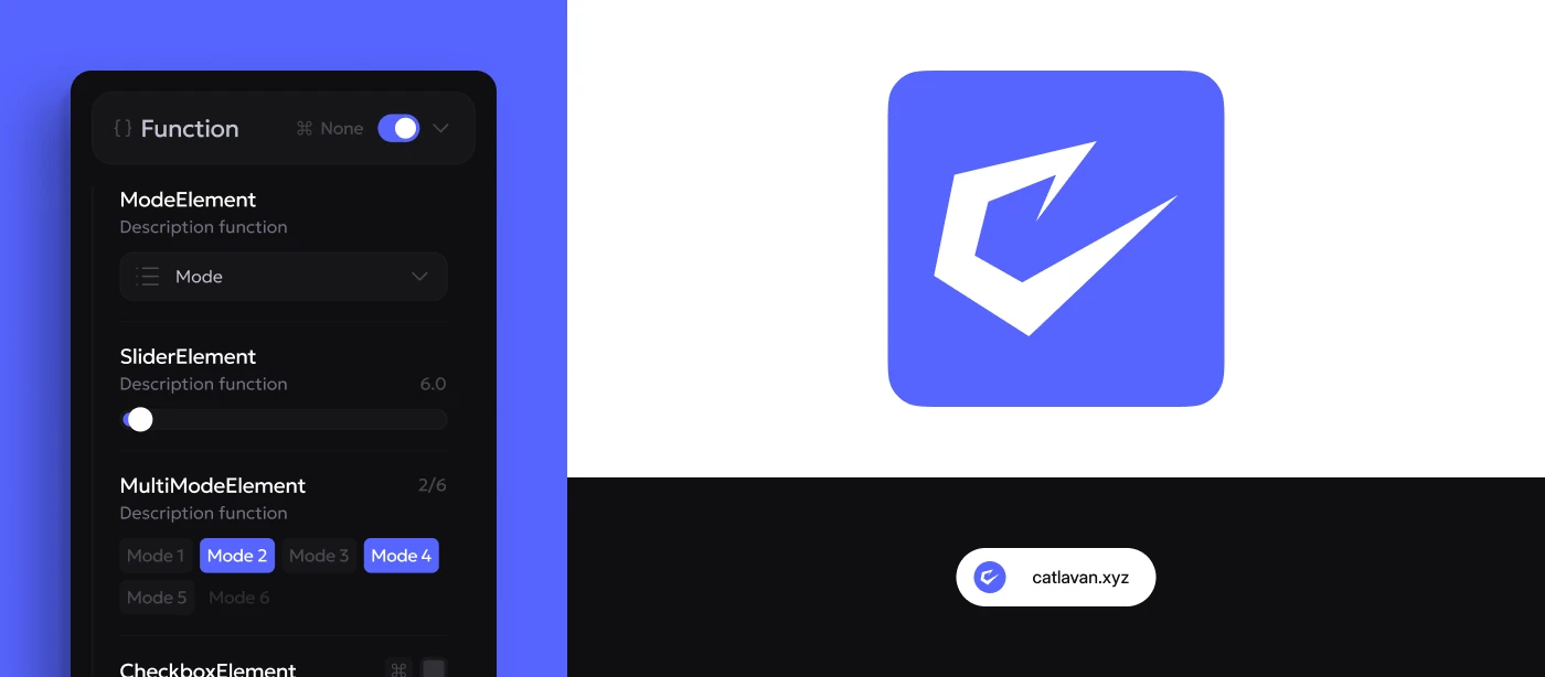 Catlavan Client — Custom Minecraft Client Interface — Изображение №4 — Интерфейсы на Dprofile