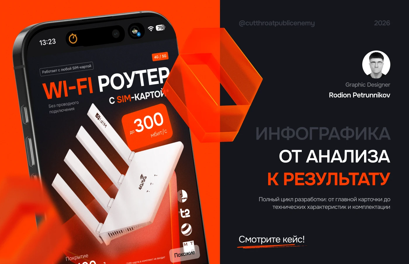 Дизайн инфографики для маркетплейсов | WI-FI РОУТЕР — Изображение №1 — Брендинг, Графика на Dprofile