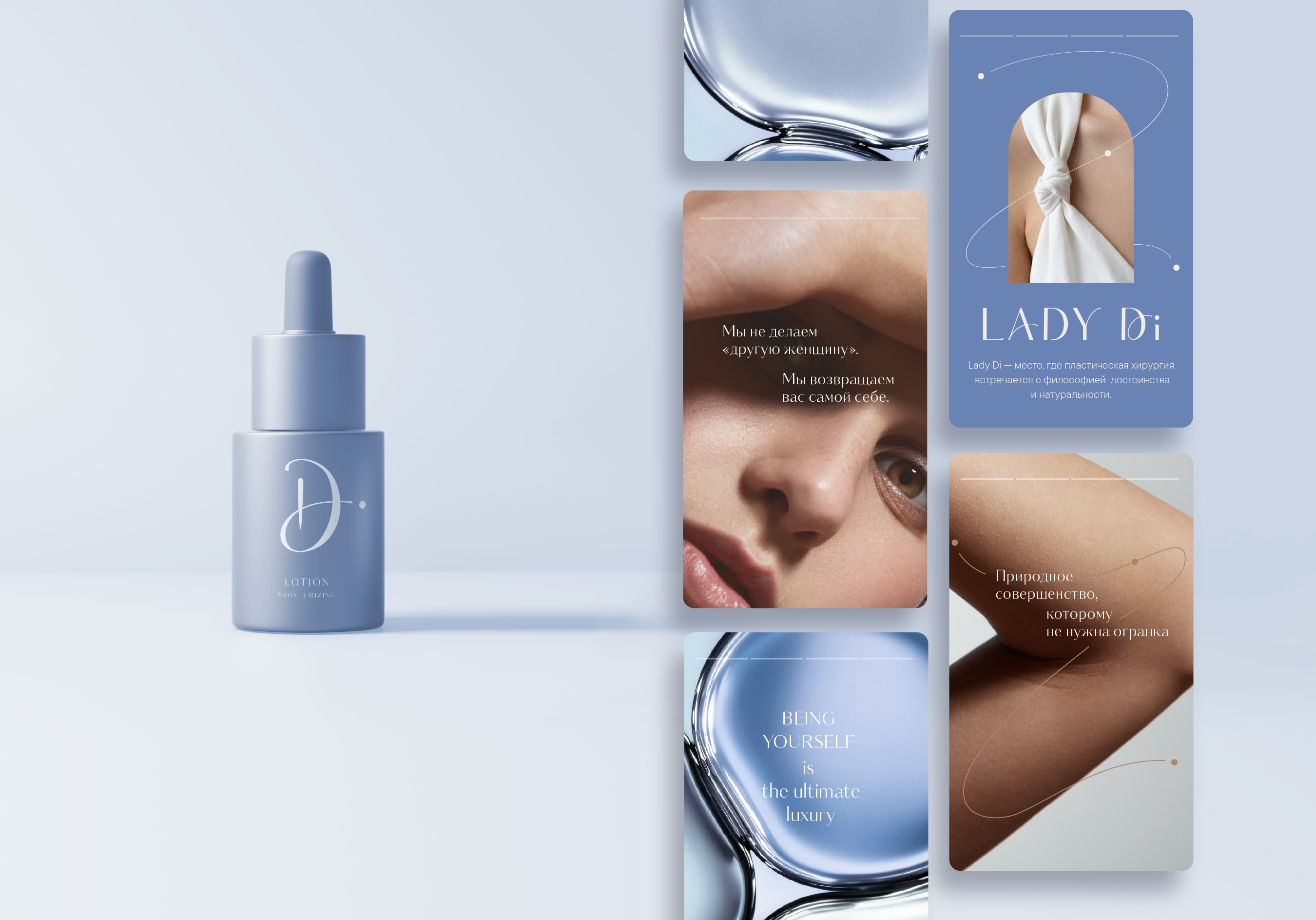 Lady Di. Beauty & Plastic Surgery Clinic — Изображение №10 — Брендинг на Dprofile