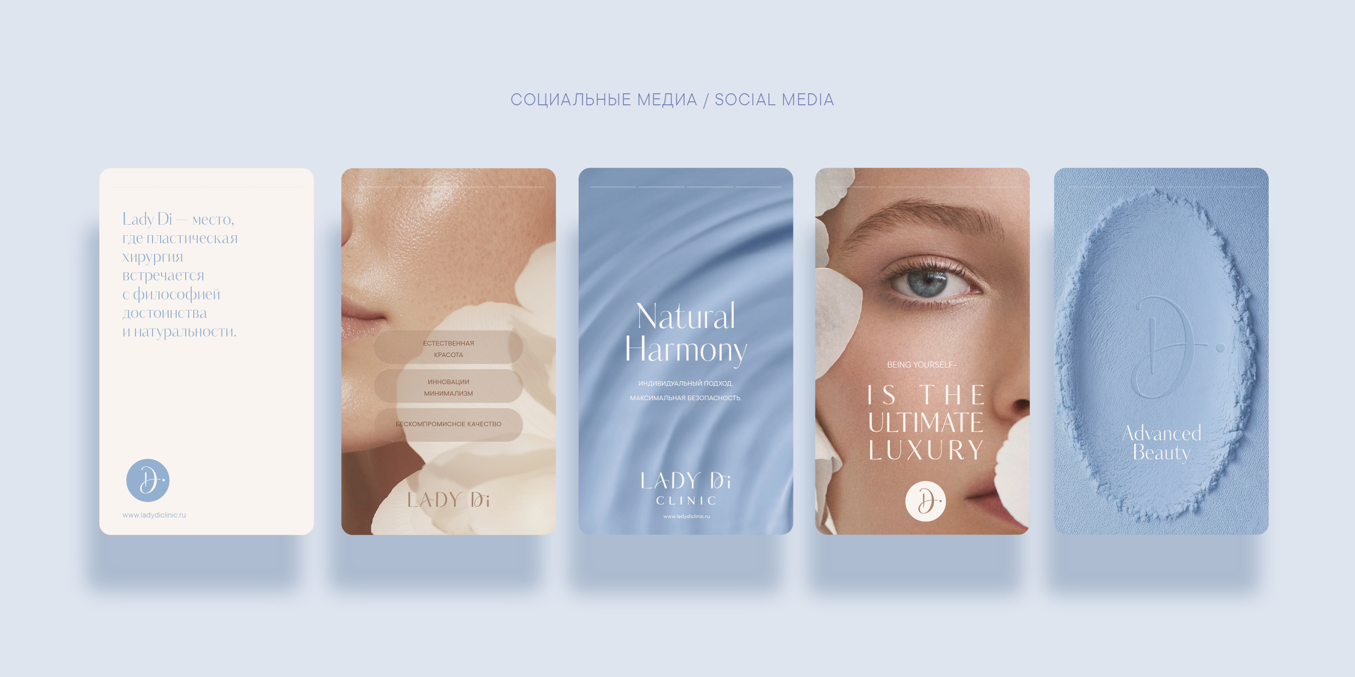 Lady Di. Beauty & Plastic Surgery Clinic — Изображение №9 — Брендинг на Dprofile