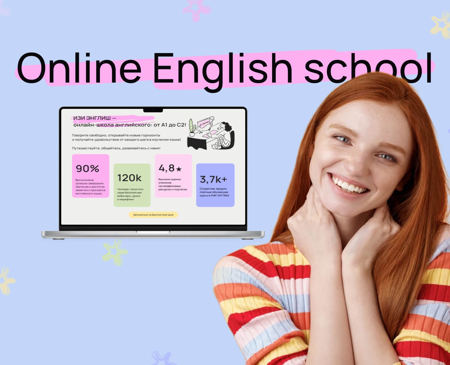 Online English School | website на Dprofile